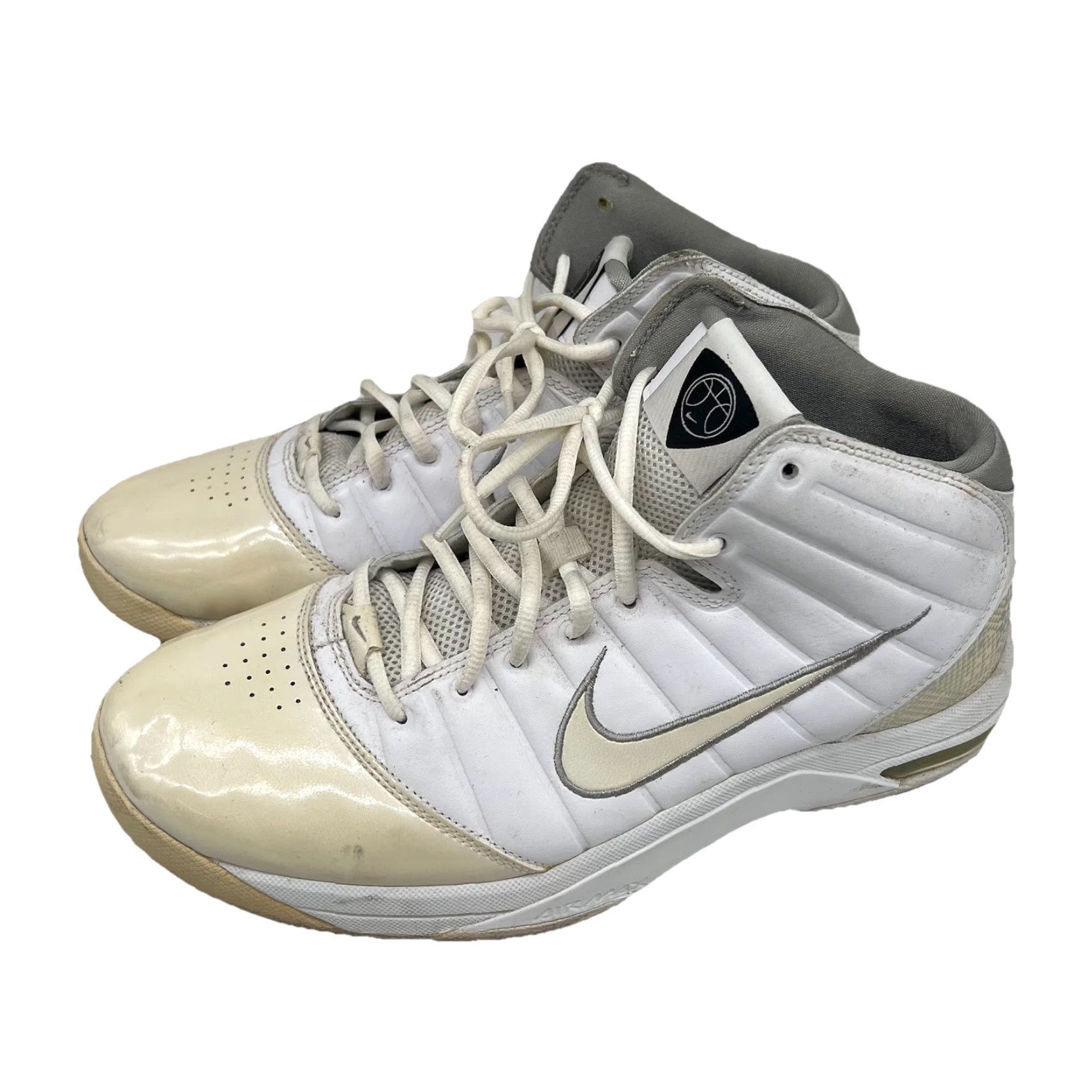 Nike NIKE Dream Basketball High Top Sneakers Men Size 11 US White Athletic Shoes Size US L / EU 52-54 / 3 - 2 Thumbnail