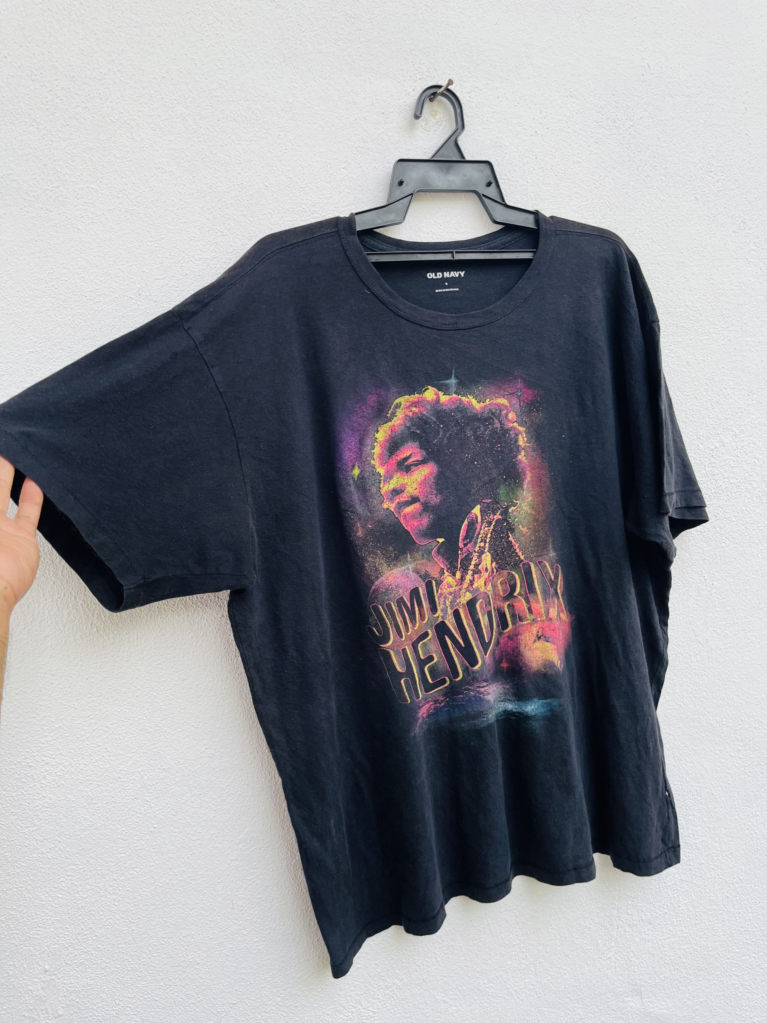 Band Tees Jimmy Hendrix Old Navy Music Fashion Style Size US XL / EU 56 / 4 - 4 Thumbnail
