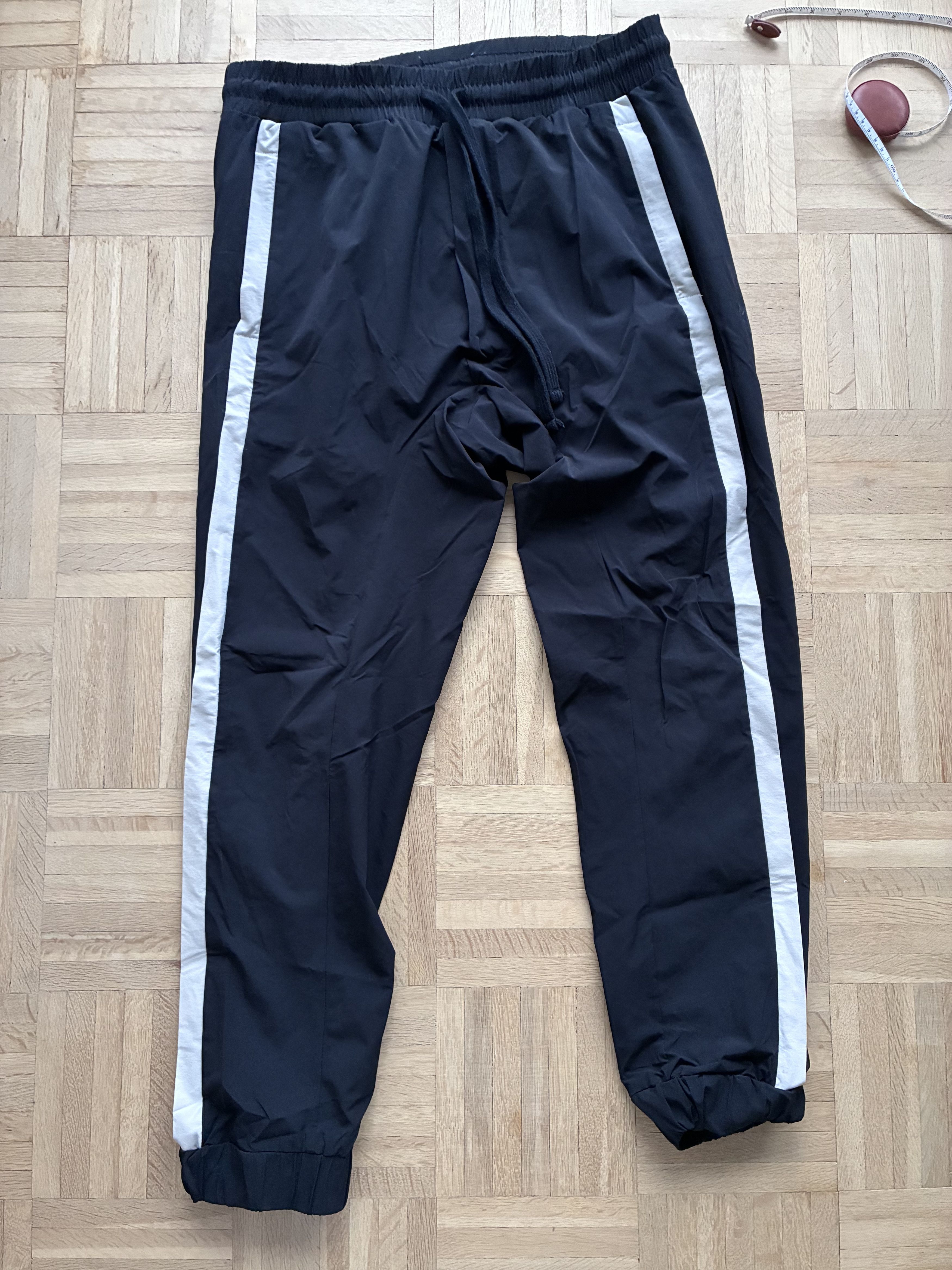 Thom Krom M ST 362 Side Stripe Nylon Joggers