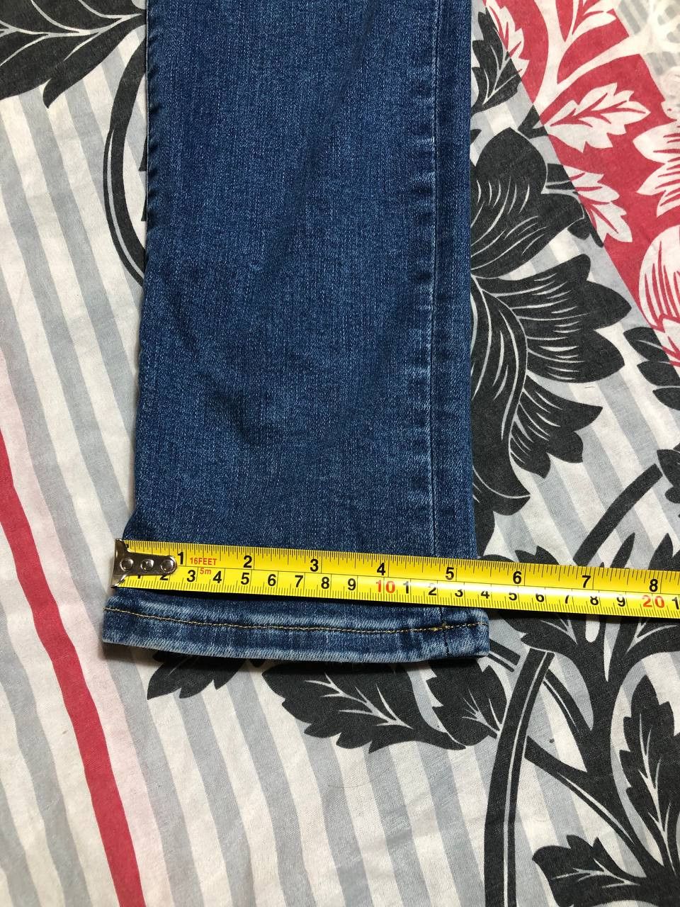 Japanese Brand × Polo Ralph Lauren Crazy Crash Dirty Baggy Faded Jean Japan Avant Garde Style Size US 28 / EU 44 - 14 Thumbnail