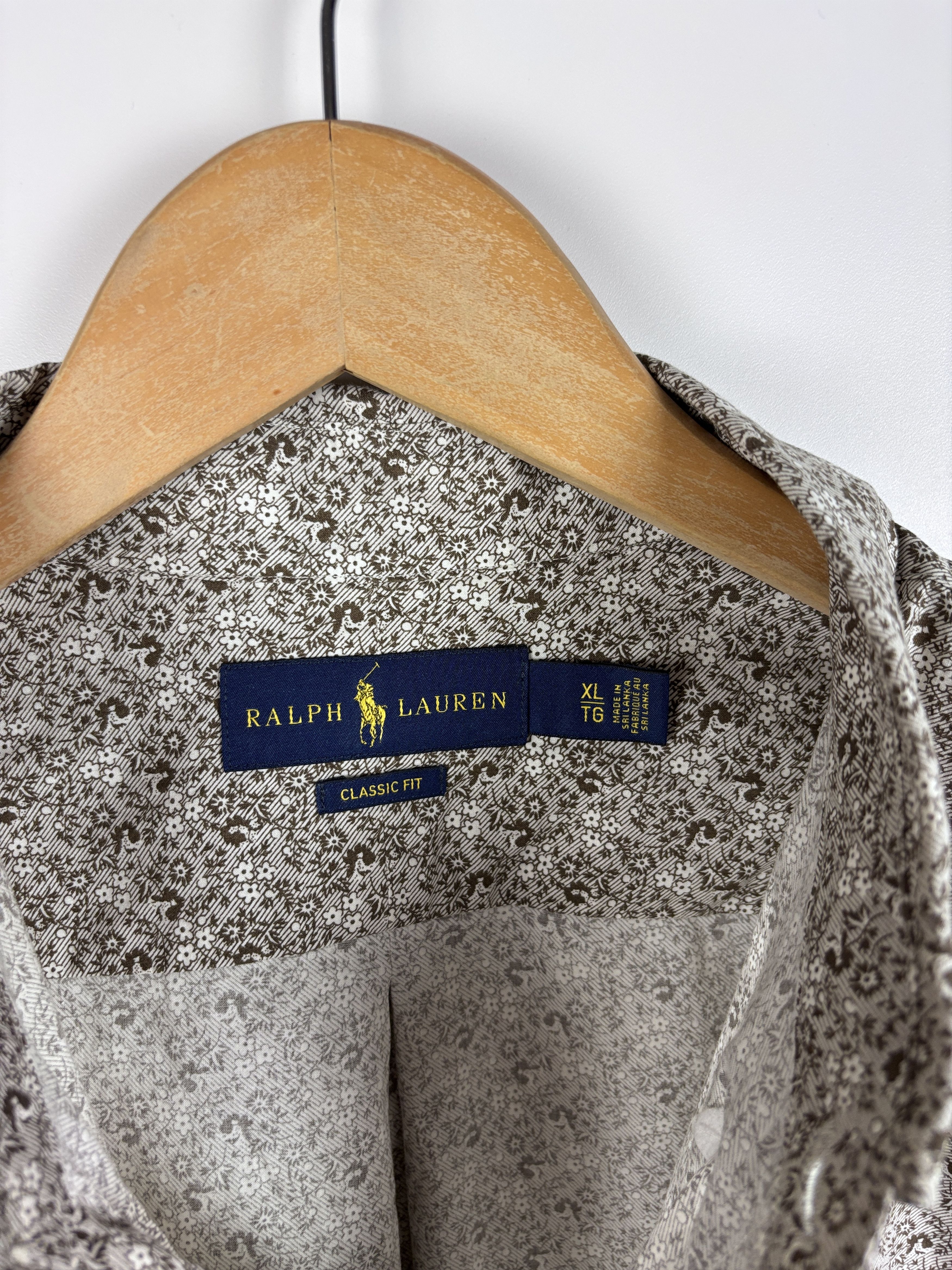 Polo Ralph Lauren × Ralph Lauren Polo Ralph Lauren Button Down Shirt Classic Fit Floral XL Size US XL / EU 56 / 4 - 8 Thumbnail