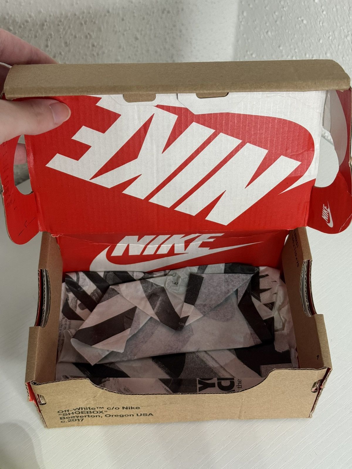 Nike Nike Air Force 1 Low x Off-White Toddler 3C Size US 10 / EU 43 - 8 Thumbnail