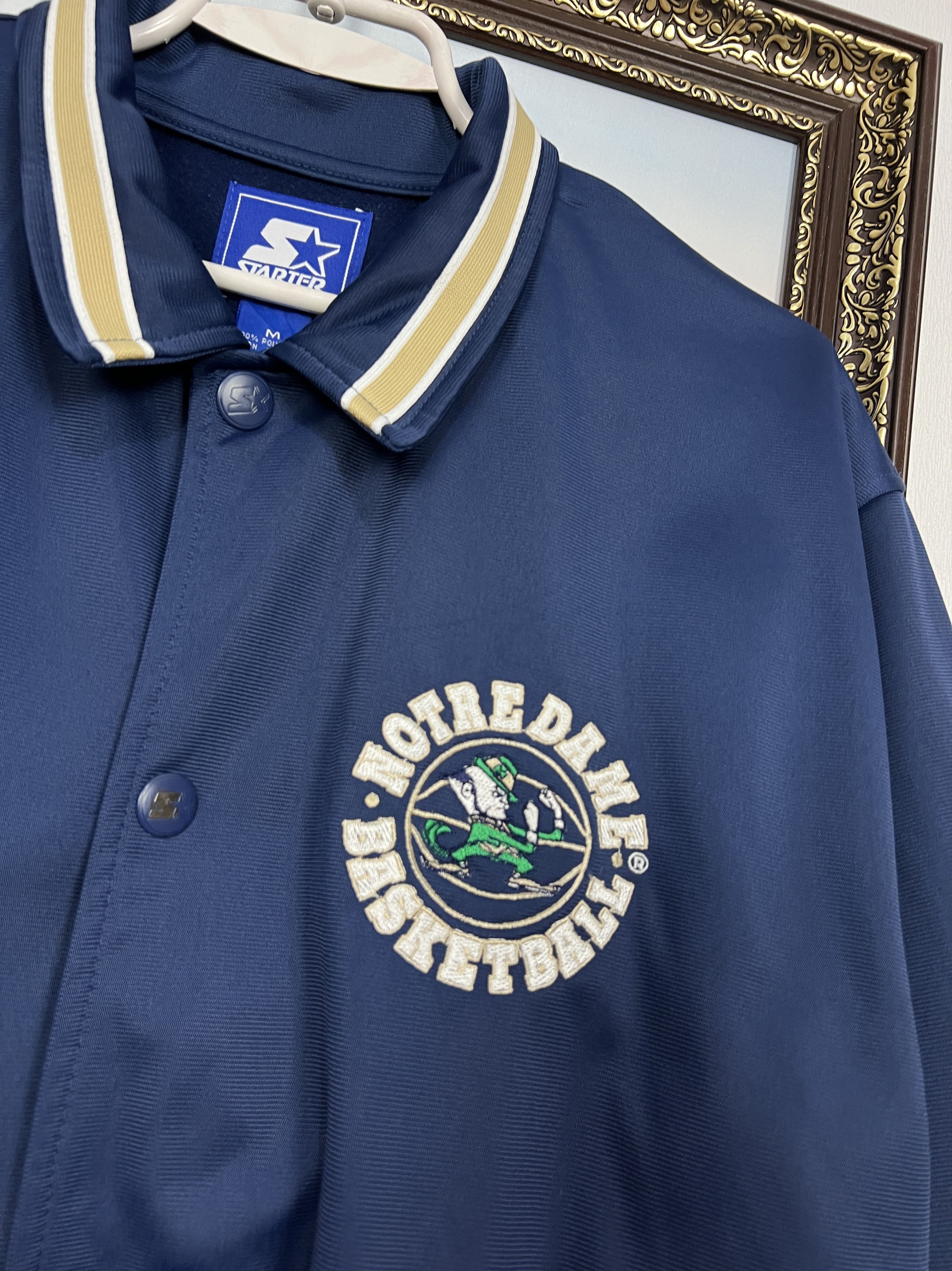 Starter Vintage 90's Notre Dame Fighting Irish Baseball Jersey Shirt Size US M / EU 48-50 / 2 - 5 Thumbnail