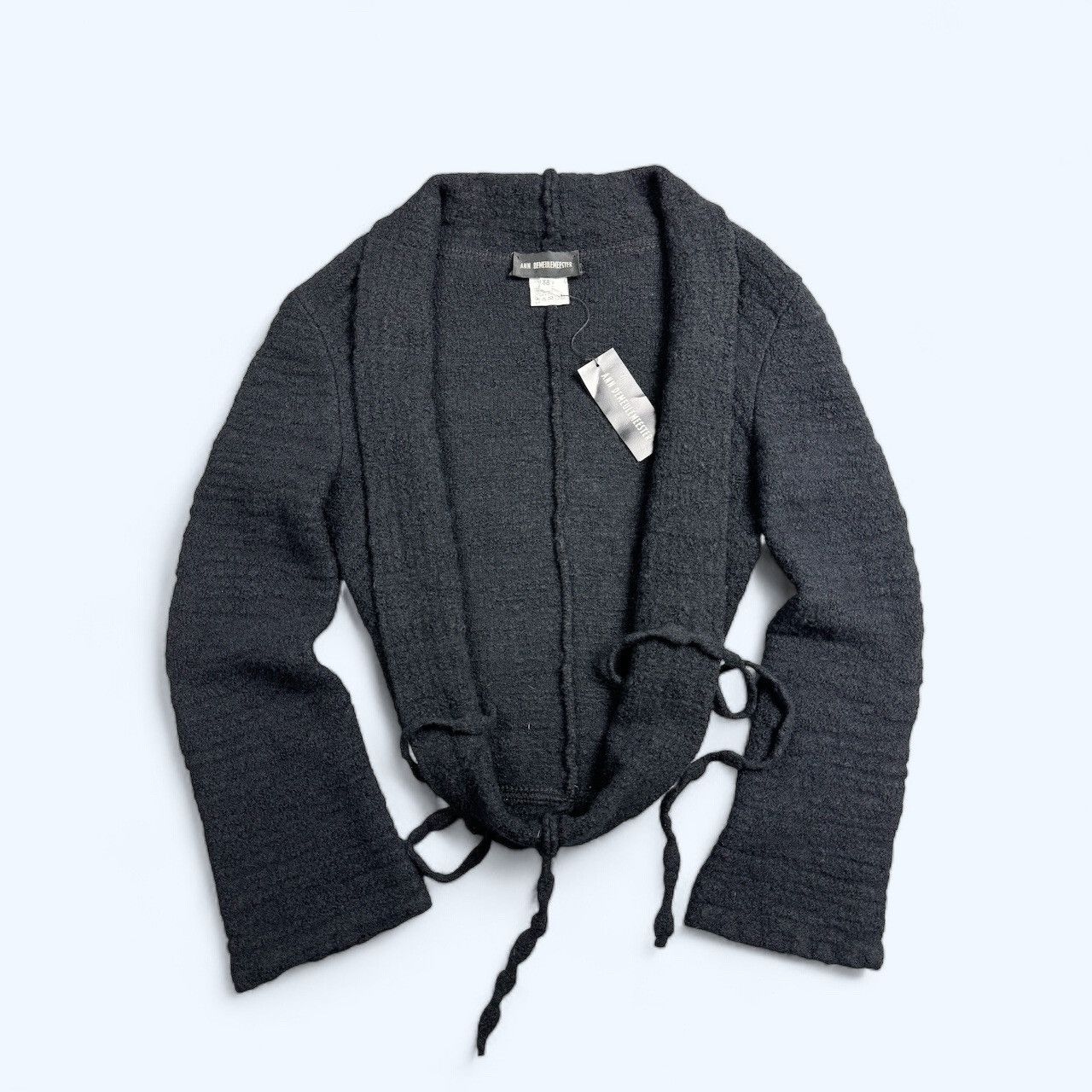 Ann Demeulemeester Ann Demeulemeester Boiled Knitted Wool Cape / Bolero Size 38 Size XS / US 0-2 / IT 36-38 - 2 Thumbnail
