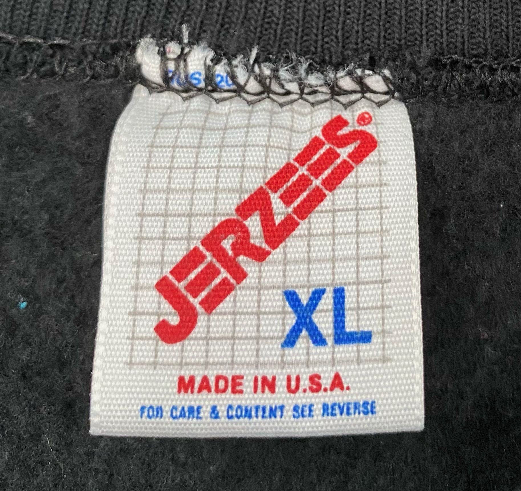 Jerzees 90’s Embroidered Tropical Angle Fish Sweatshirt Large Size L / US 10 / IT 46 - 4 Thumbnail