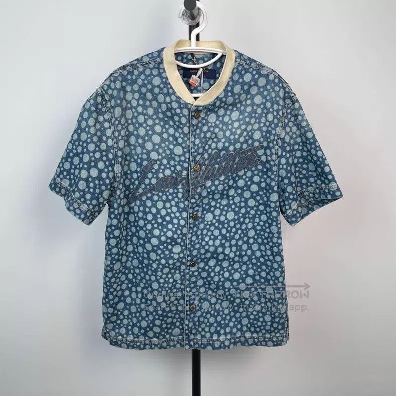 Louis Vuitton Louis Vuitton Co-branded polka-dot embroidered logo denim Size US S / EU 44-46 / 1 - 1 Thumbnail