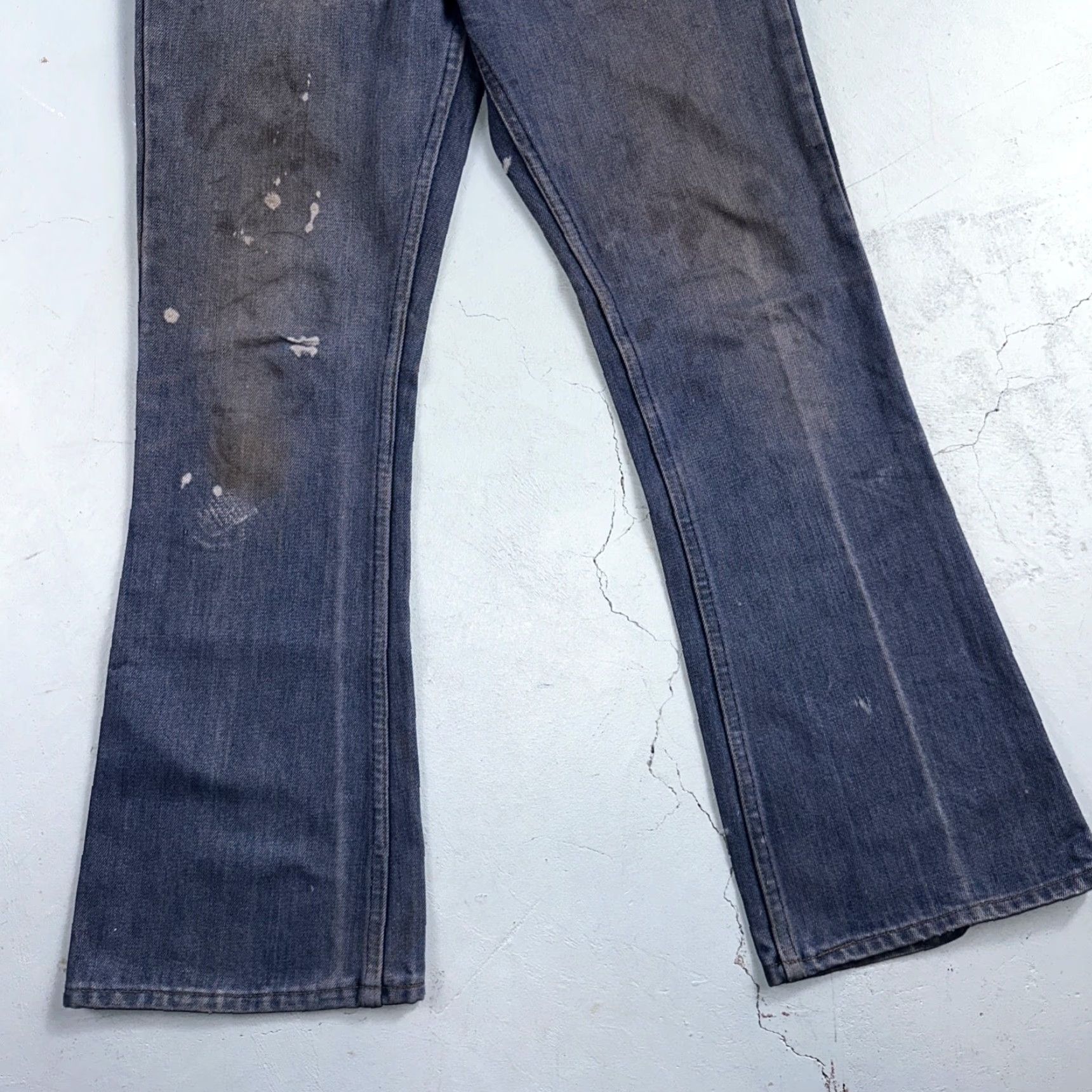 Levi's Levi's 646 Vintage 70s USA Orange Tab Bootcut Jeans 29x28 Blue Bell Bottom Cotton Denim Mens Regular 30 Inseam 30 Sleeved? Size US 30 / EU 46 - 3 Thumbnail