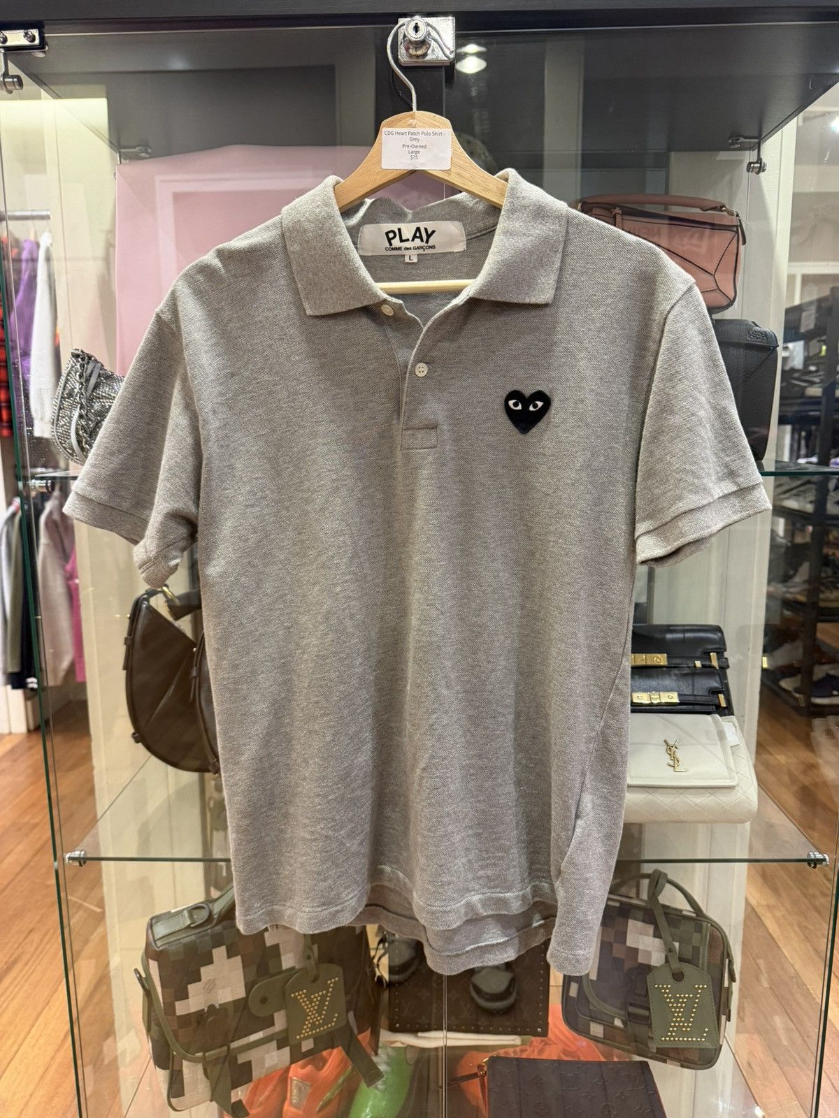 Comme des Garçons PLAY Heart Polo Shirt