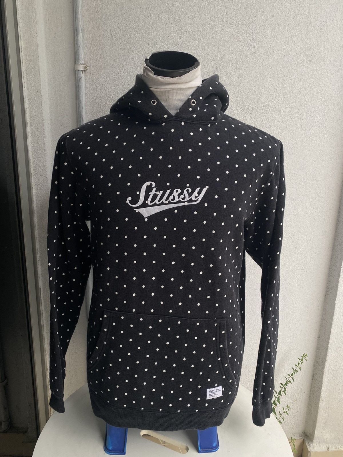 Stussy Vintage Stussy Hoodie Palkadot Size US M / EU 48-50 / 2 - 1 Thumbnail
