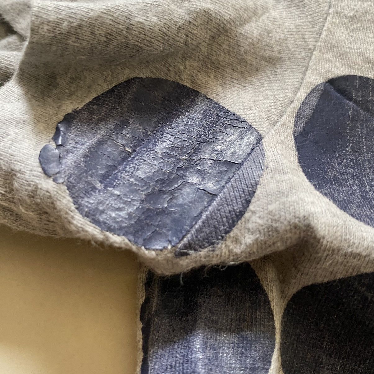 Tricot Comme des Garcons vintage polkadot rubber dye short sleeve Size M / US 6-8 / IT 42-44 - 3 Thumbnail