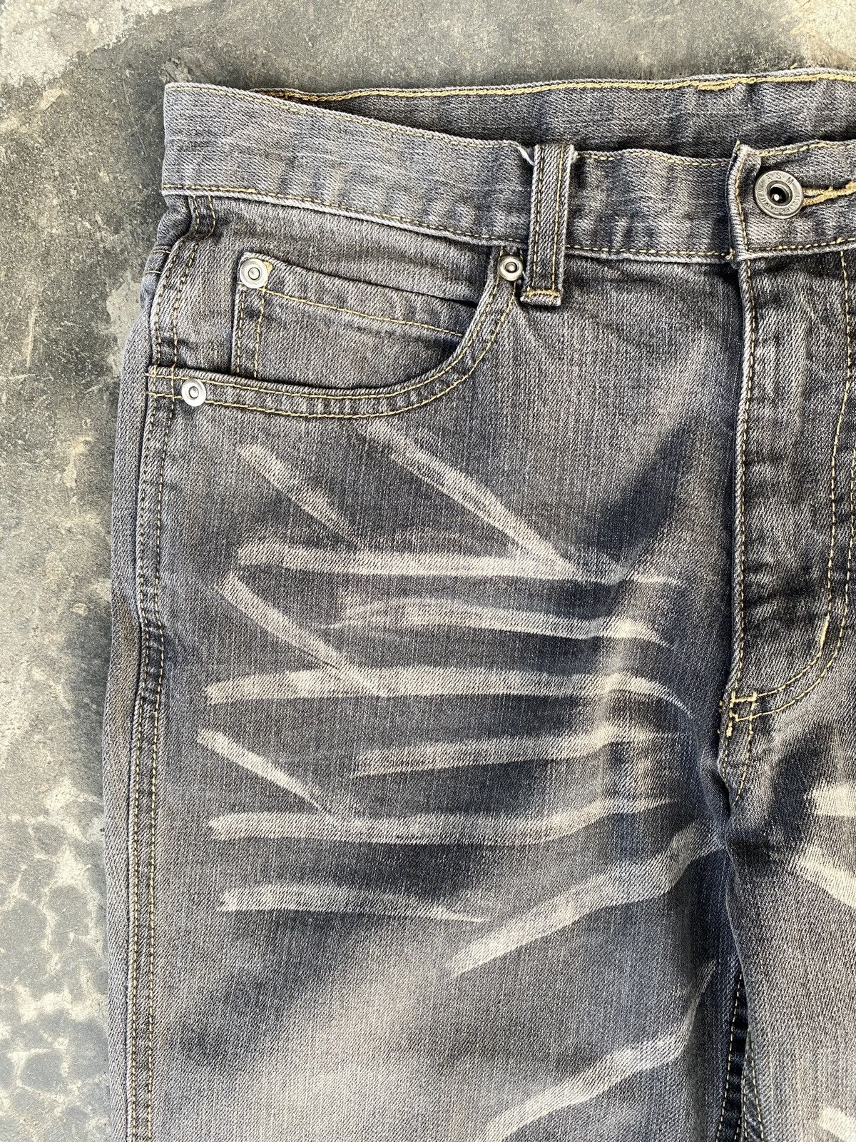 Japanese Brand Vintage Atelier Sab Men Flare Jeans Size US 32 / EU 48 - 7 Thumbnail