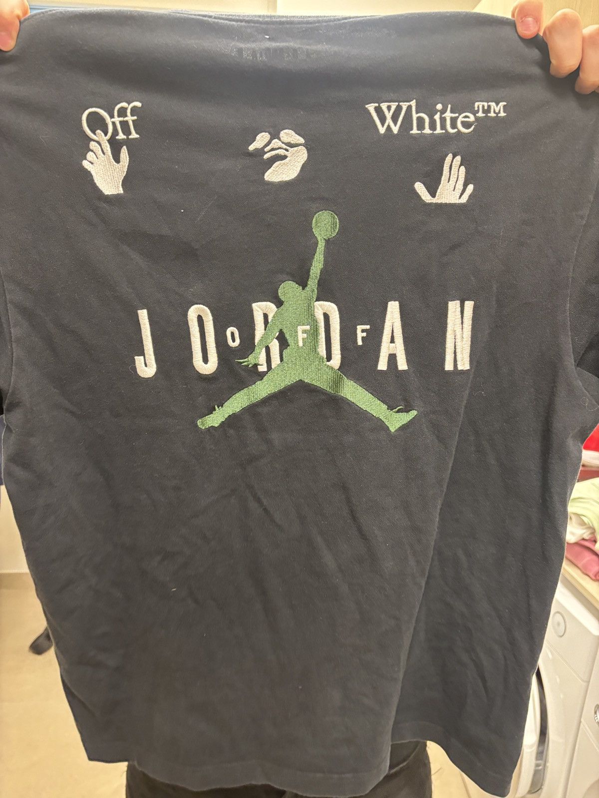 Jordan Brand × Off-White Jordan x off white tee Size US L / EU 52-54 / 3 - 2 Thumbnail