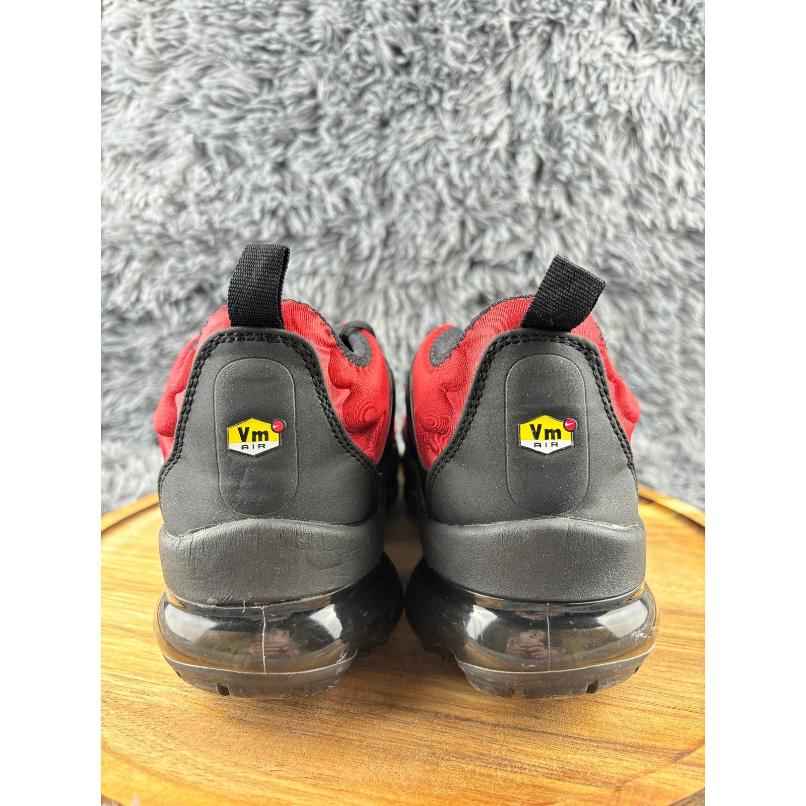 Nike Nike Air Vapormax Plus University Red Black Mens Size 8.5 Size US 8.5 / EU 41-42 - 5 Thumbnail