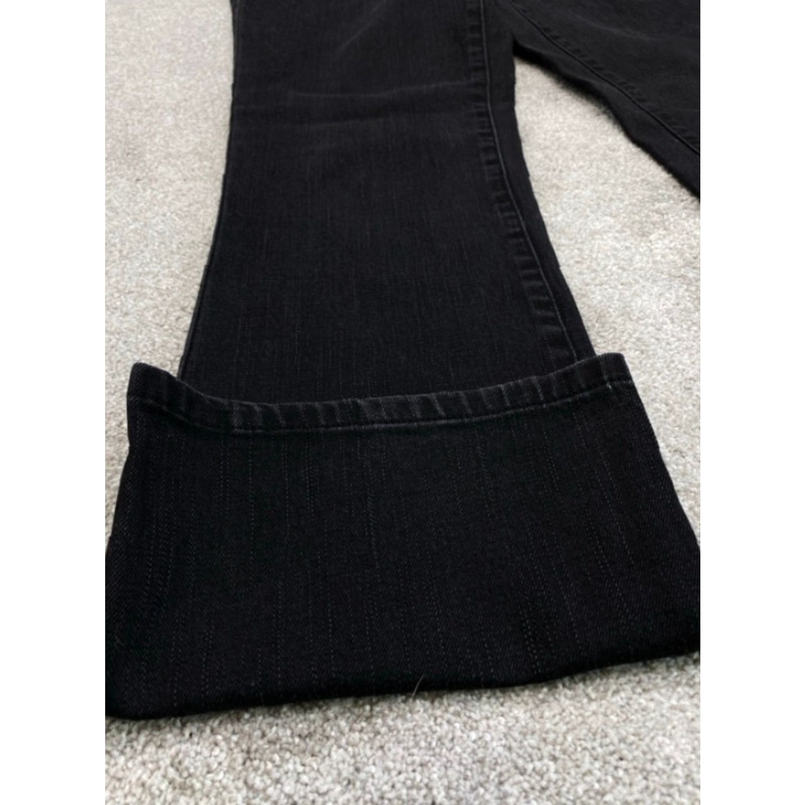 Ralph Lauren Lauren Ralph Lauren Jeans Women Bootcut Denim Black 6 Adult Regular 29" 30" Inseam 5786 Size 28" / US 6 / IT 42 - 2 Thumbnail