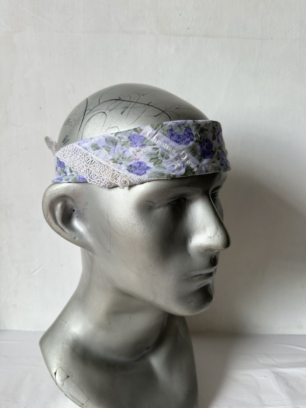 Vintage Vintage Christian Dior Handkerchief/ Neckerchief/ Bandana Size ONE SIZE - 16 Thumbnail