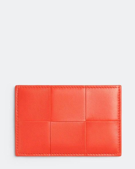 Bottega Veneta o1n1vont1124 Size: OS / Credit Card Case in Red Size ONE SIZE - 1 Thumbnail