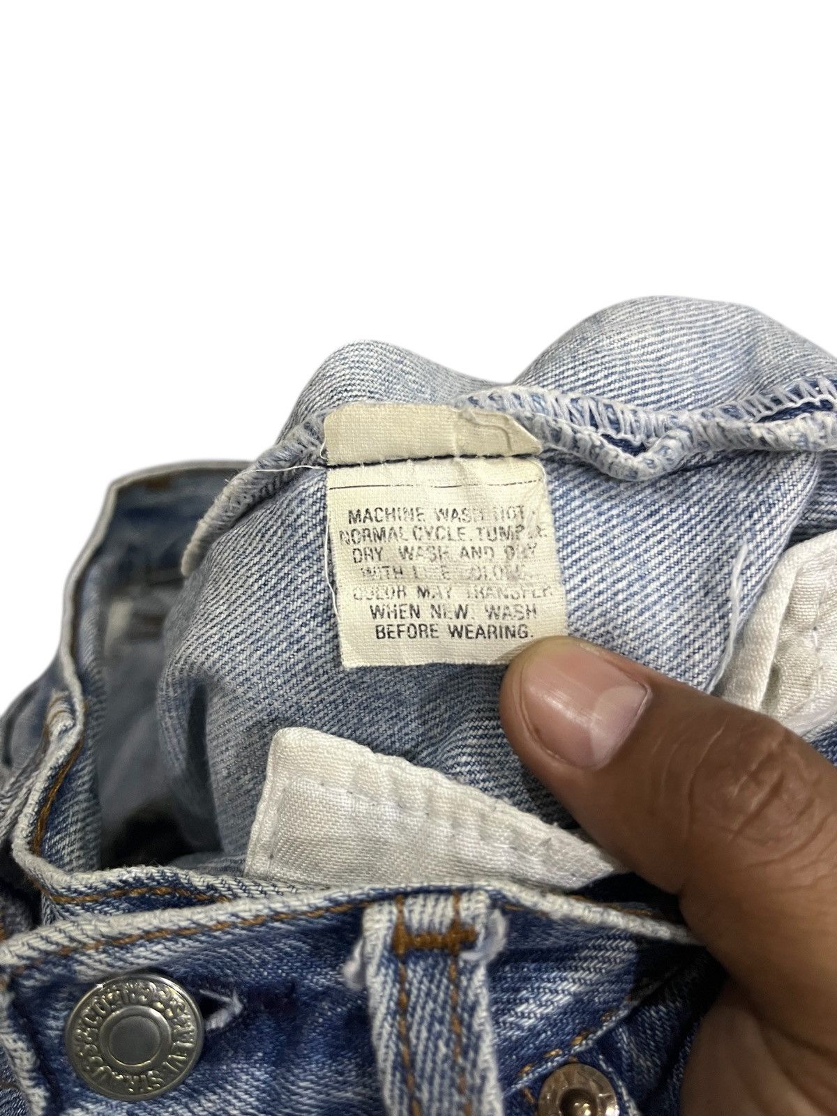 Levi's Vintage Clothing Vintage levis 501 denim rendem usa Size US 32 / EU 48 - 12 Thumbnail