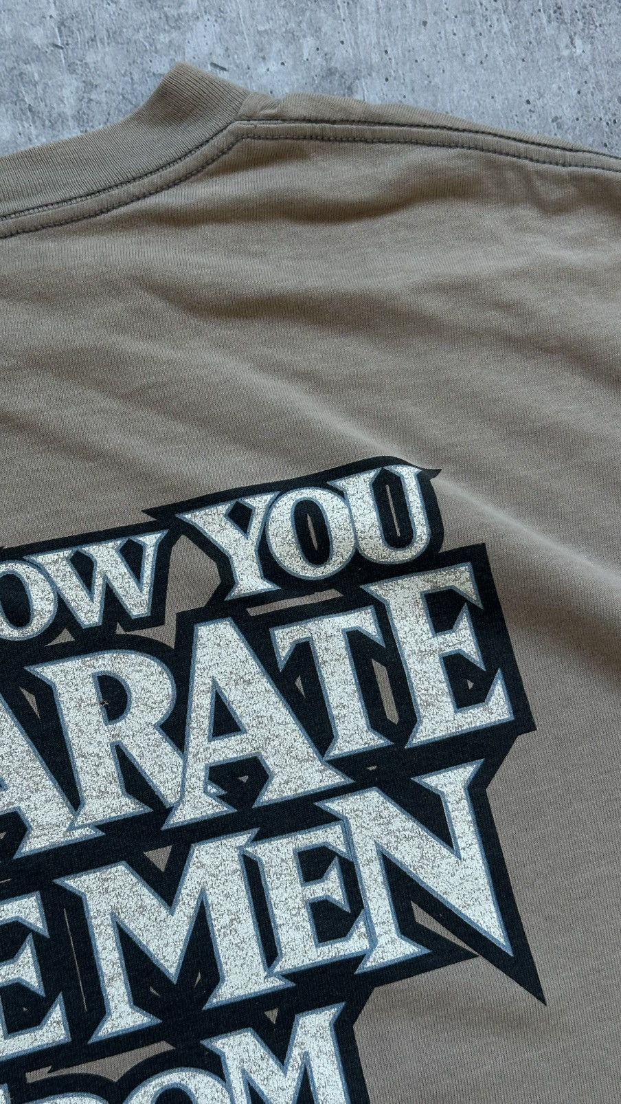 No Fear 90s No fear Vintage 'Its how you separate the men' Tee Size US XL / EU 56 / 4 - 20 Thumbnail