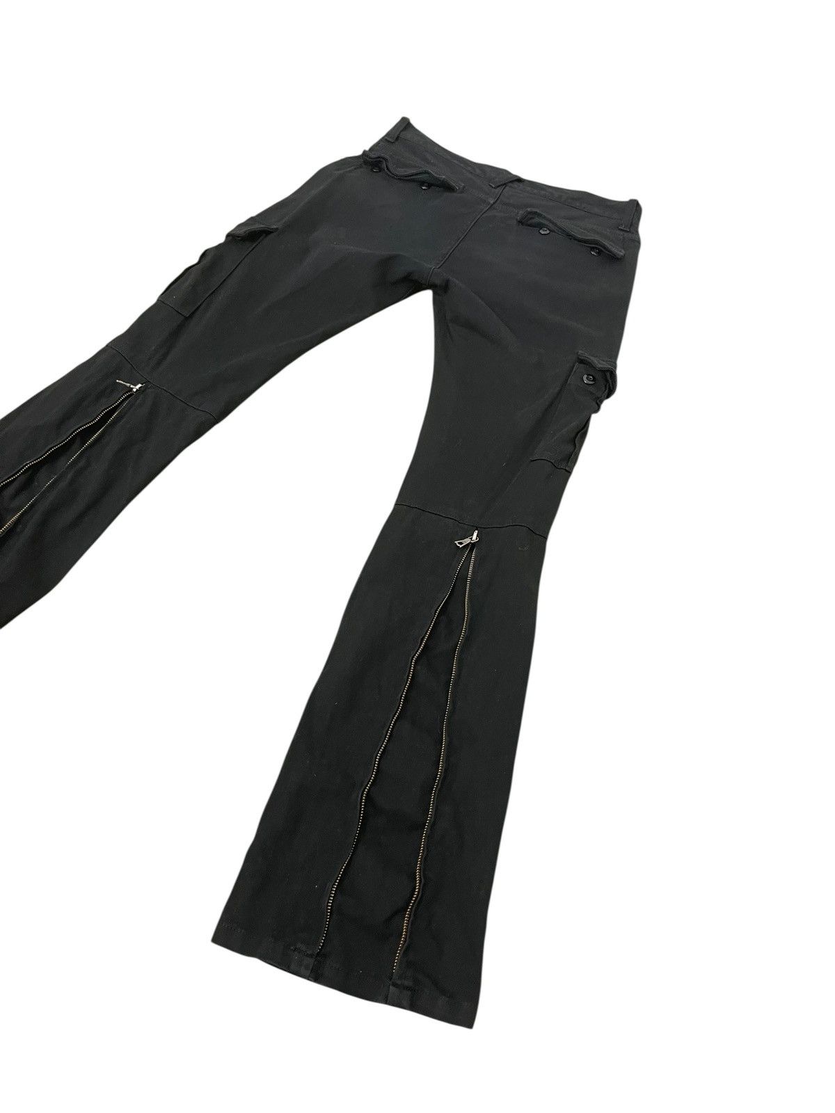 Japanese Brand Flare Cargo No ID Japan Stretch Boot Cut 1🟦6 Size US 32 / EU 48 - 13 Thumbnail