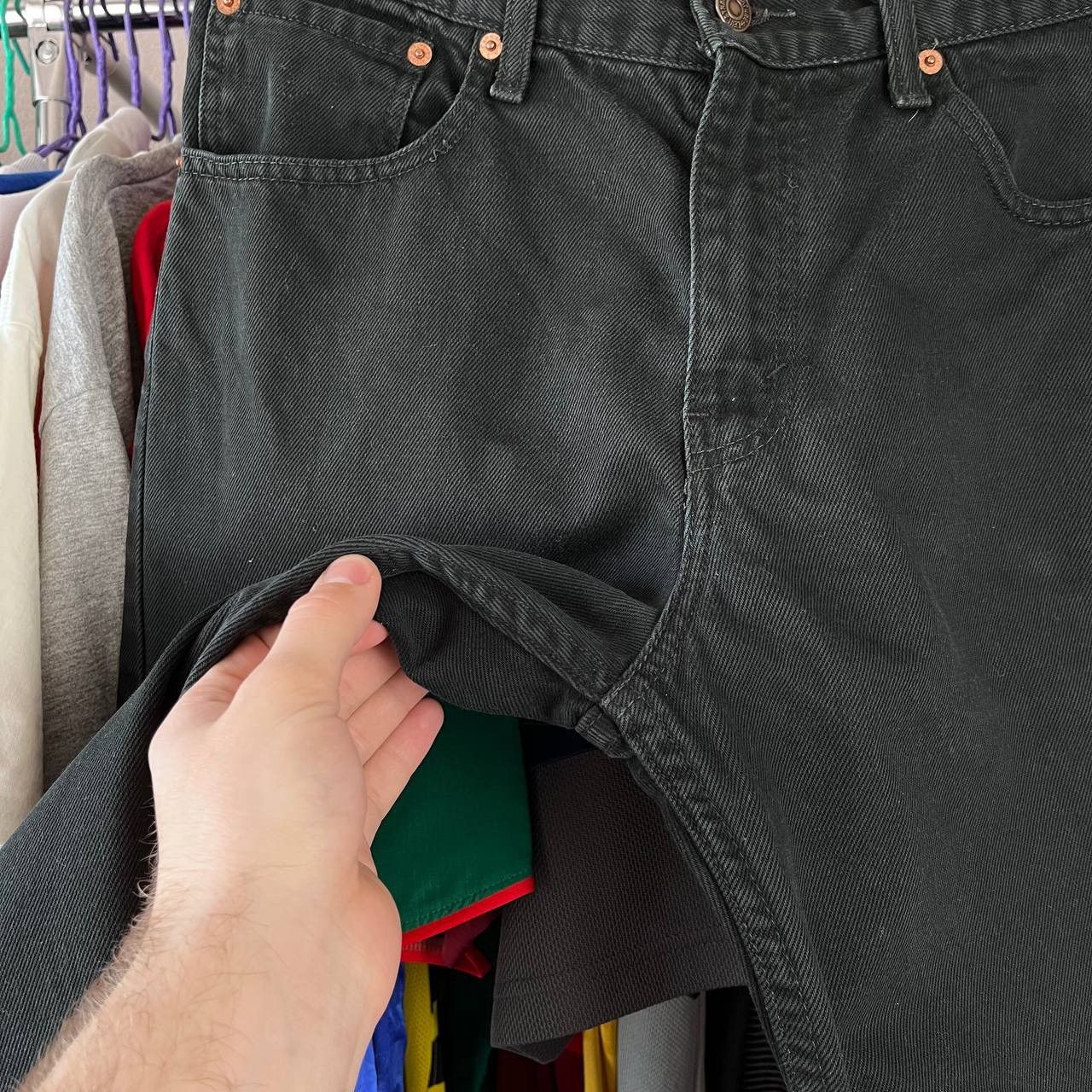 Levi's × Vintage Vintage Levi Strauss Signature Levis Black Denim Jeans Size US 32 / EU 48 - 7 Thumbnail