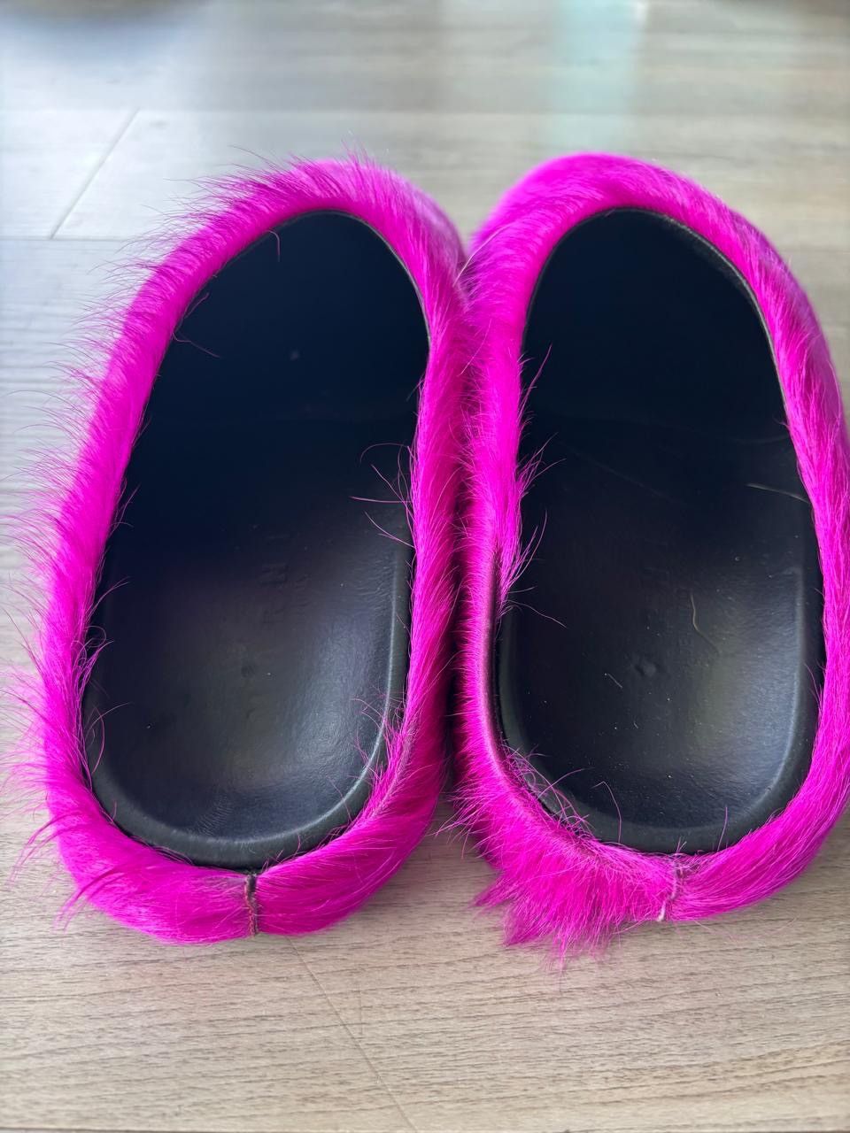 Marni Marni Fussbet Sabot calf-hair slippers Size US 8 / EU 41 - 3 Thumbnail