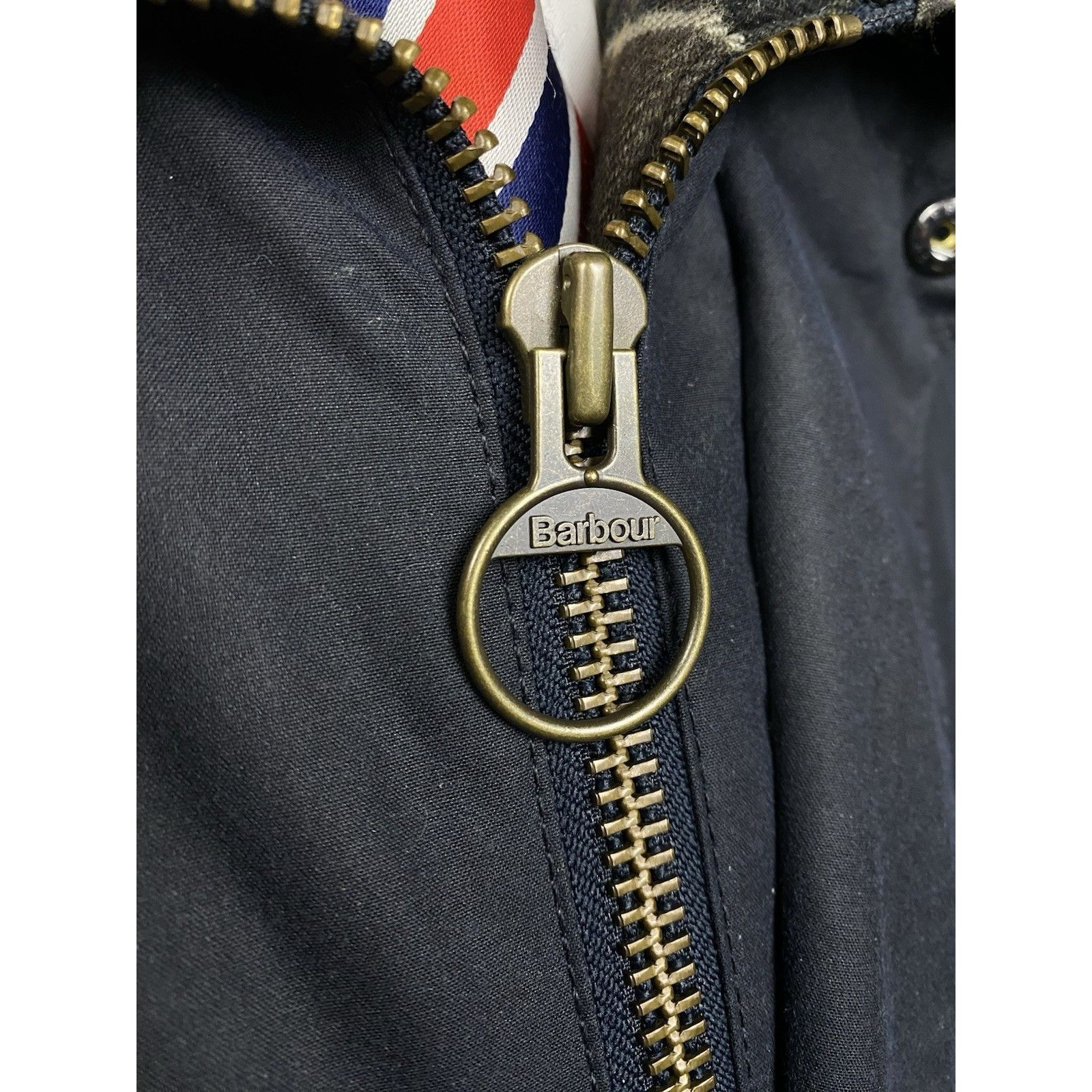 Barbour MINT! Barbour Rufford Men's Blue Waxed Insulated Motorcycle Size US XXL / EU 58 / 5 - 10 Thumbnail