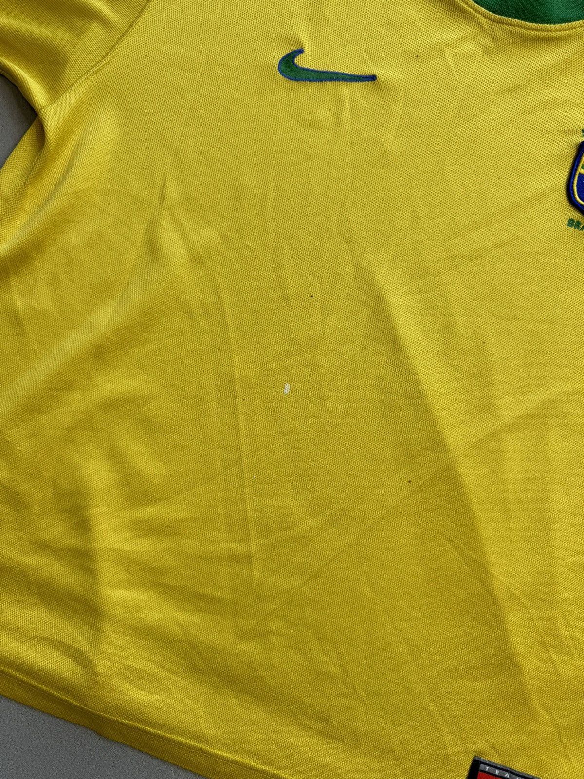 Nike × Vintage Vintage Nike Brazil 1998 Soccer Football Jersey M Size US M / EU 48-50 / 2 - 4 Thumbnail