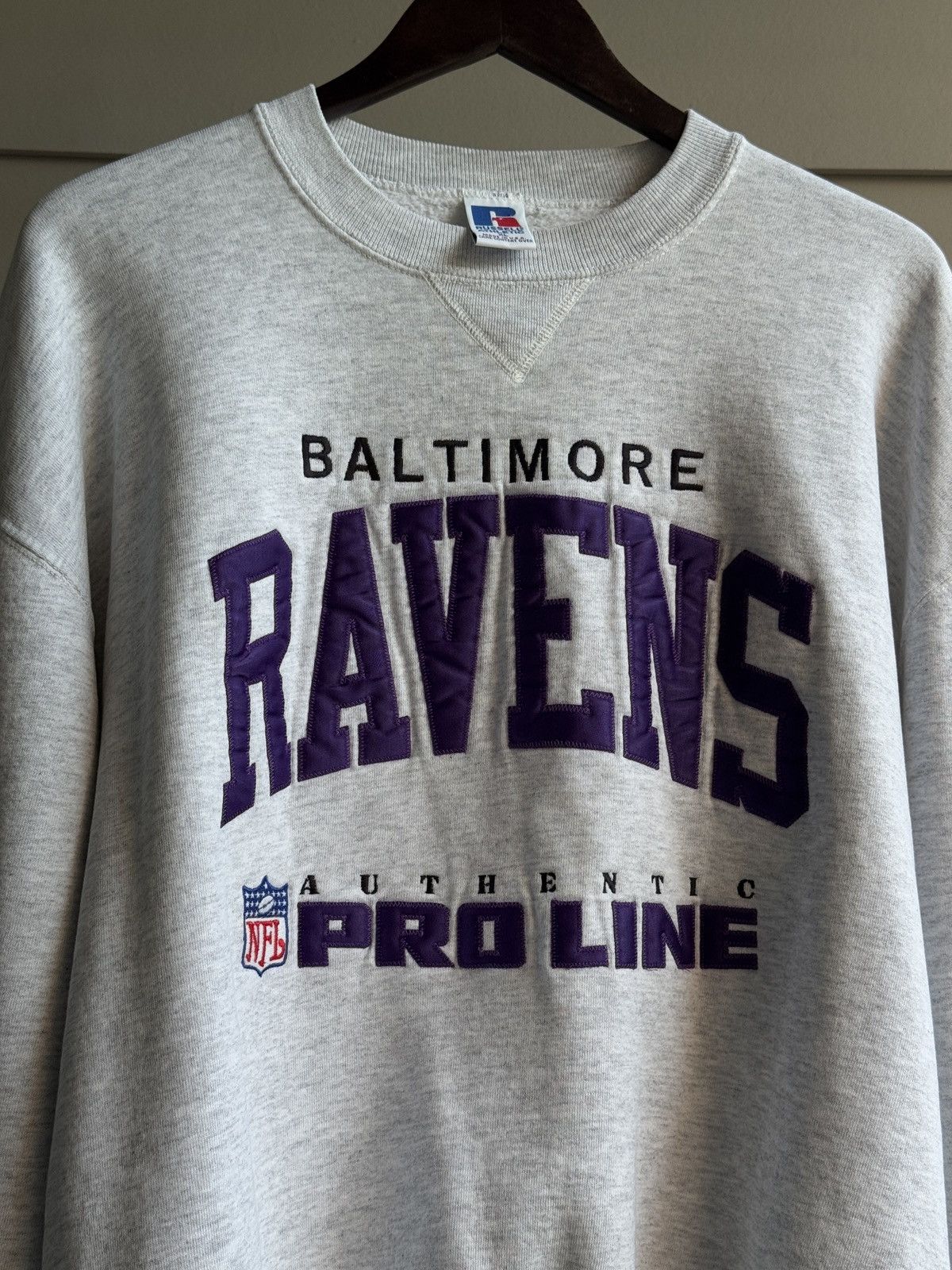 Russell Athletic Baltimore Ravens Russell Athletic Sweatshirt made in USA NFL Size US XL / EU 56 / 4 - 6 Thumbnail