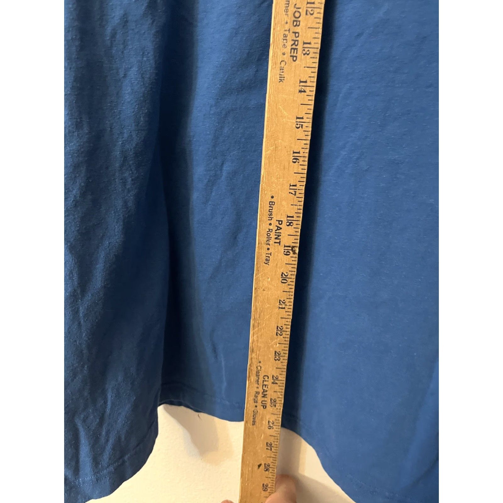 Gap Gap Shirt Mens L Blue Crew Neck Long Sleeve T-Shirt Solid Regular Fit Cotton Knit Size US L / EU 52-54 / 3 - 4 Thumbnail