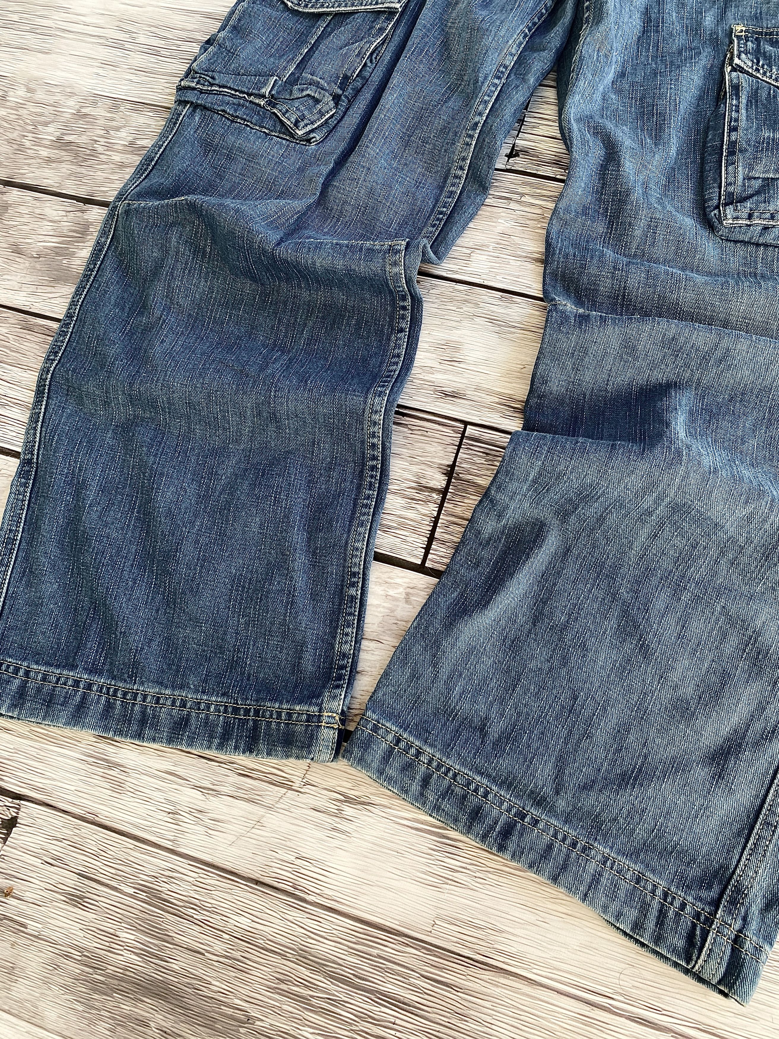 Hysteric Glamour × Japanese Brand Vintage Rick Owens Junya Watanabe Style Distressed Jeans Size US 32 / EU 48 - 4 Thumbnail