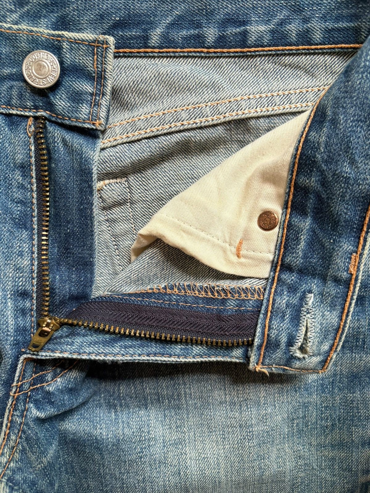 Levi's SALES🔥Vintage 90s Levis 503 Mud Wash Jeans Size US 27 - 9 Thumbnail