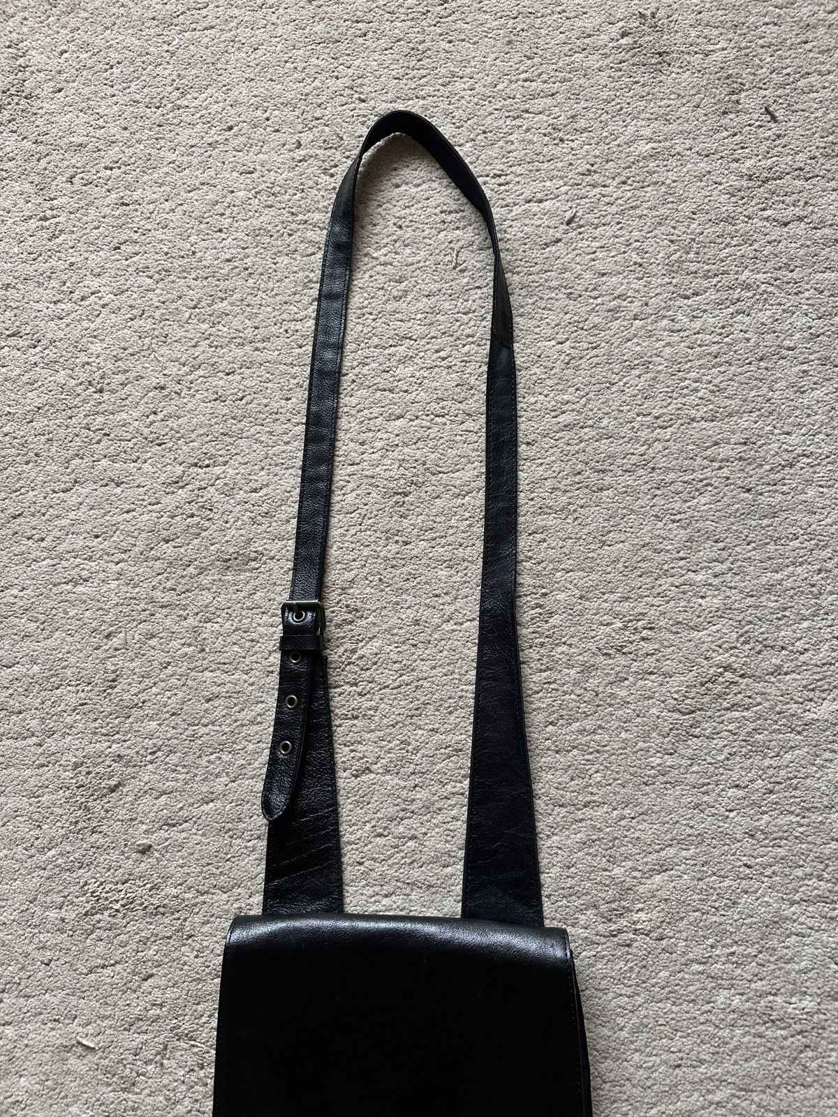 Comme des Garcons Homme Plus 1990s L’ALTOPIANO Nylon mix Leather Sling Bag/Crossbody Bag Size ONE SIZE - 3 Thumbnail