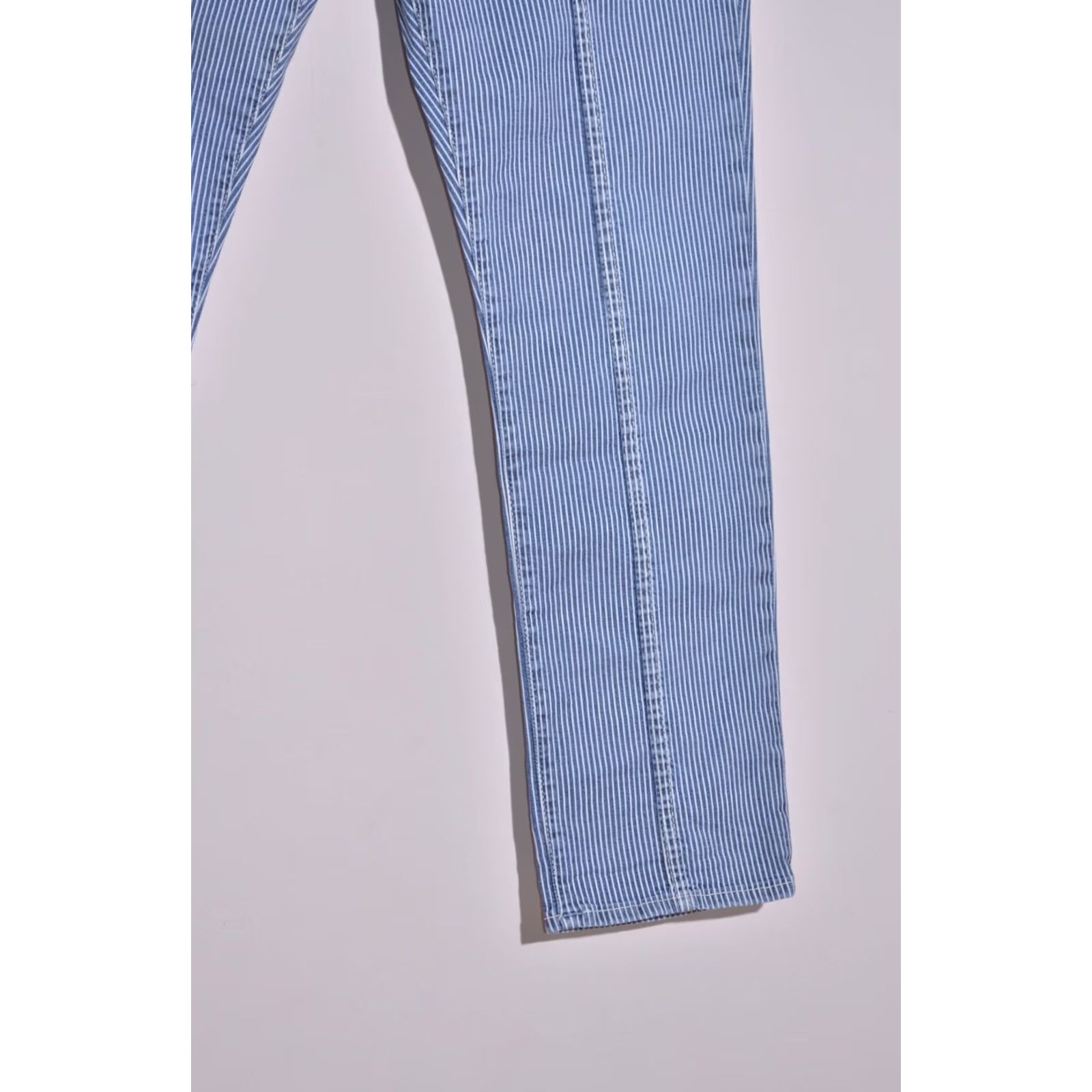 True Religion True Religion Womens Audrey Carpenter Slim Striped Boyfriend Jeans Size 29 Size 29" - 5 Thumbnail