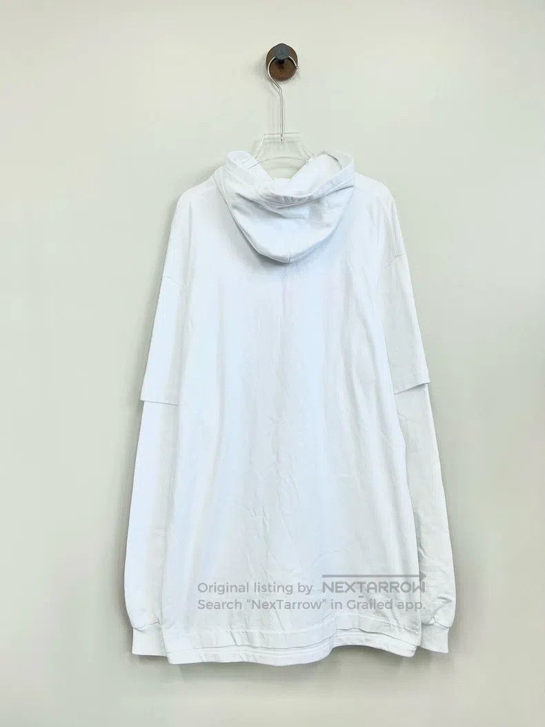 Balenciaga Balenciaga White front cartoon print logo hooded OS versio Size US XXS / EU 40 - 2 Thumbnail