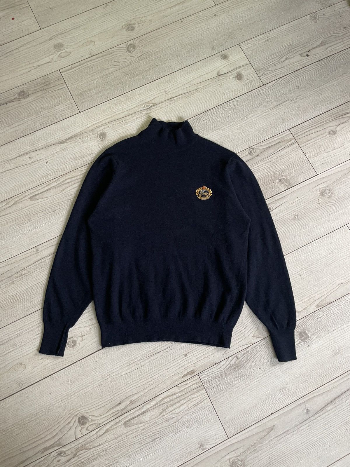 Burberry × Vintage Burberry Very Rare Wool Sweather Size US M / EU 48-50 / 2 - 2 Thumbnail