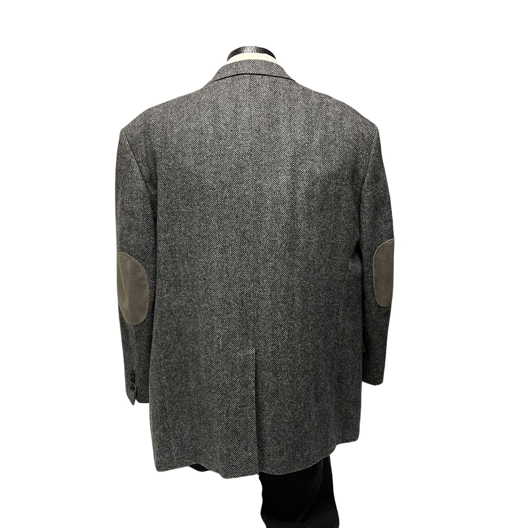 Other Vtg Repp LTD Sport Coat Wool HERRINGBONE Shooting Jacket Size 48R - 5 Thumbnail