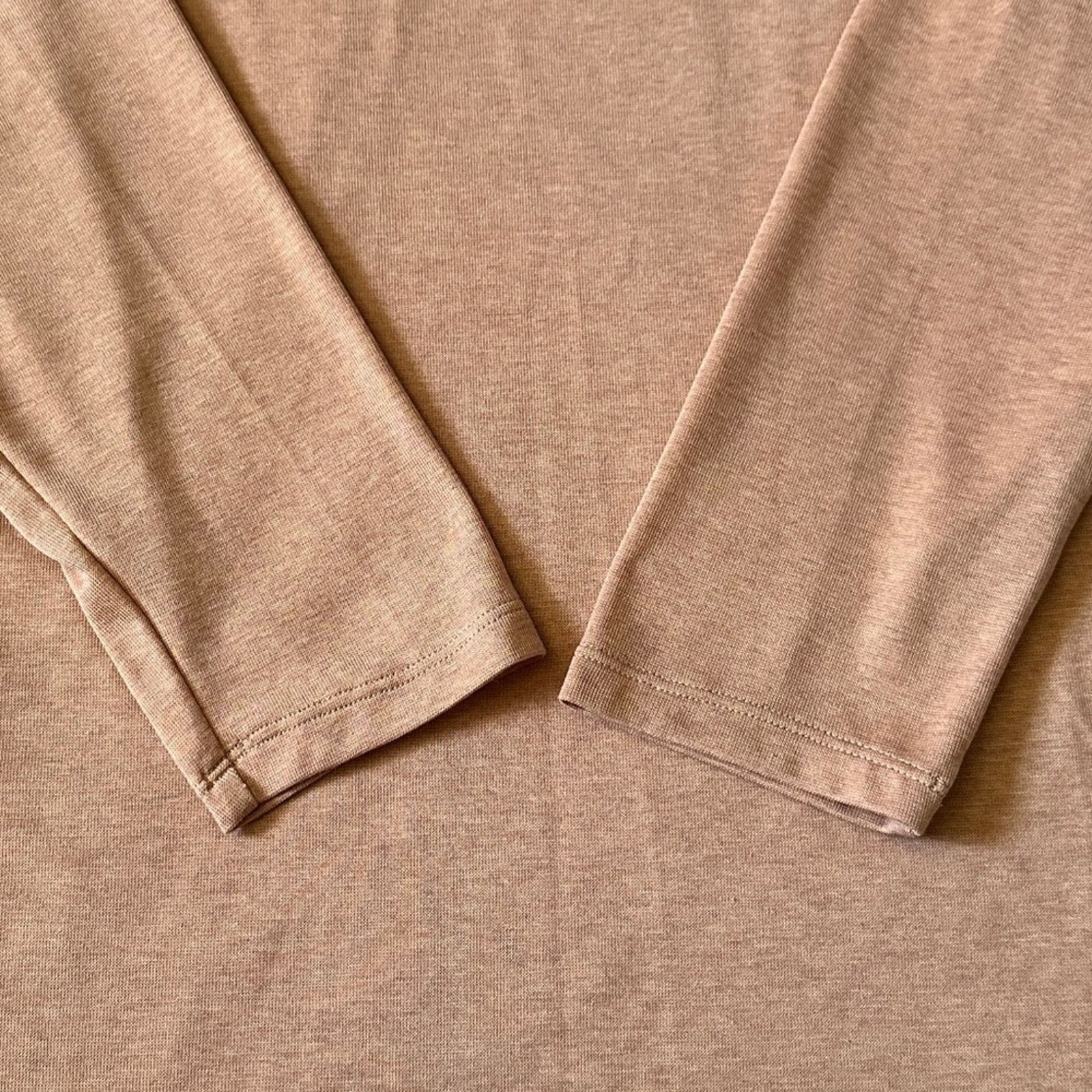 Arc'teryx Arc'teryx Lumin Mock Neck High Neck Turtle Neck Top Orange S Size S / US 4 / IT 40 - 4 Thumbnail