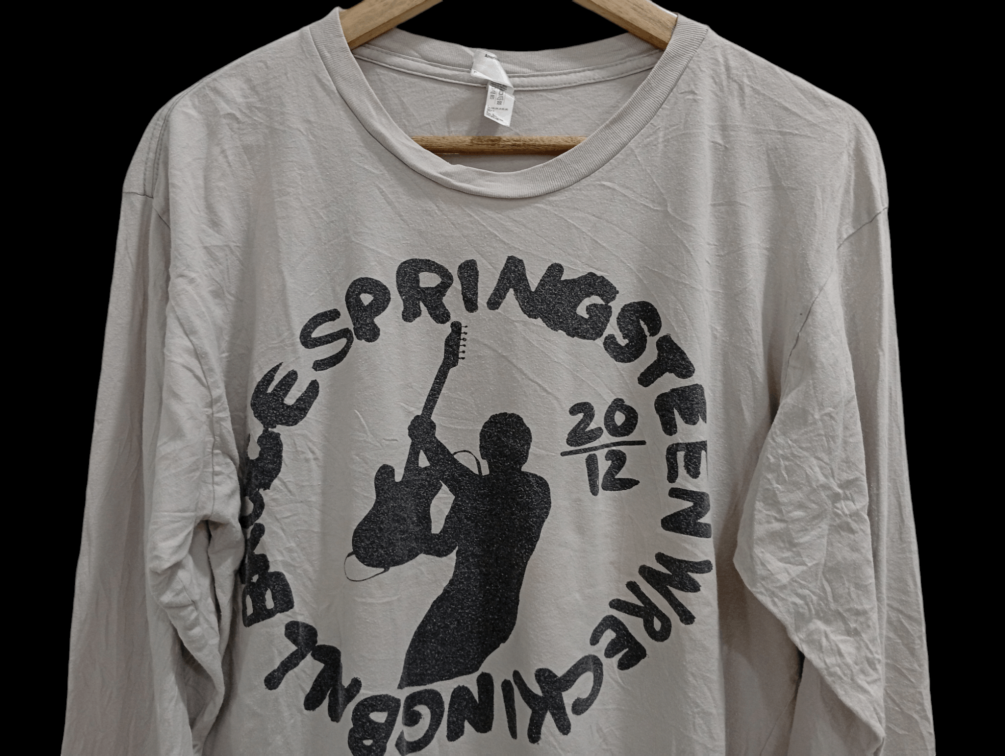 Band Tees × Vintage 🔥🔥Bruce Springsteen Wreckingball 2012 Tour LS T-Shirt Size US L / EU 52-54 / 3 - 13 Thumbnail