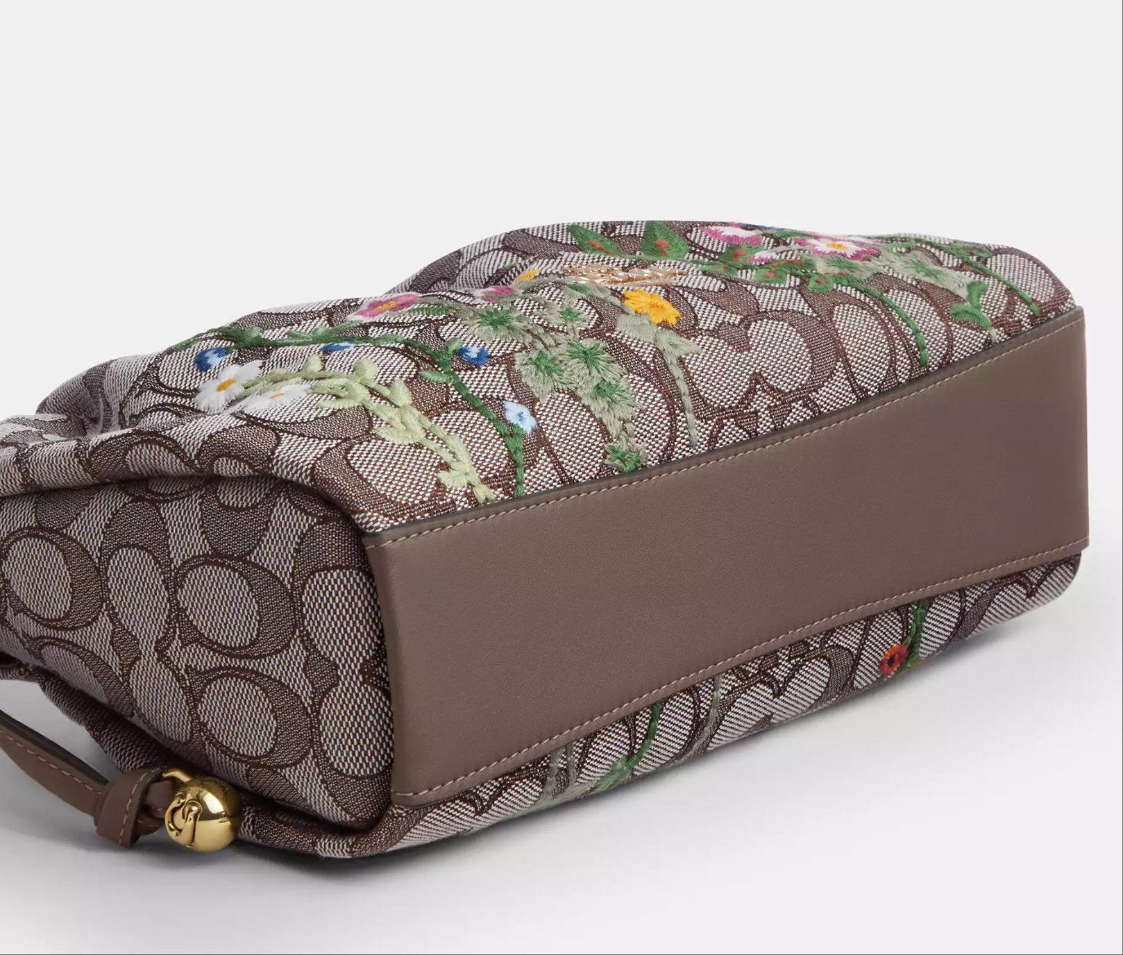 Coach Faye Shoulder Bag With Floral Embroidery CDZ02 Size ONE SIZE - 17 Thumbnail