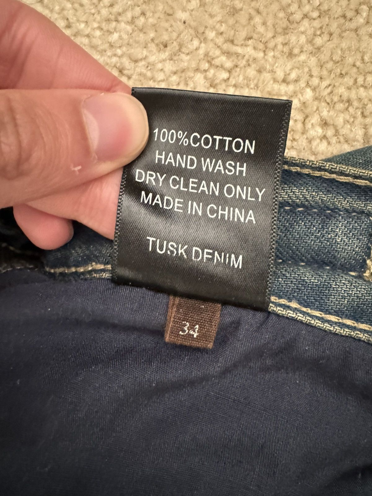 Etelier Gallery Etelier Gallery Tusk Denim Size US 34 / EU 50 - 5 Thumbnail