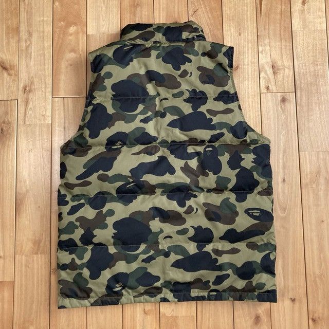 Bape BAPE Puffer Down Vest 1st camo green a bathing ape NIGO Size US M / EU 48-50 / 2 - 3 Thumbnail