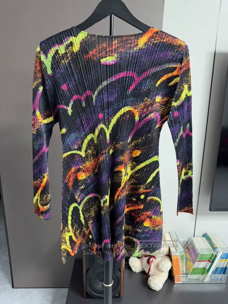 Issey Miyake Issey Miyake Firework Jumping Long Top Size L / US 10 / IT 46 - 2 Thumbnail