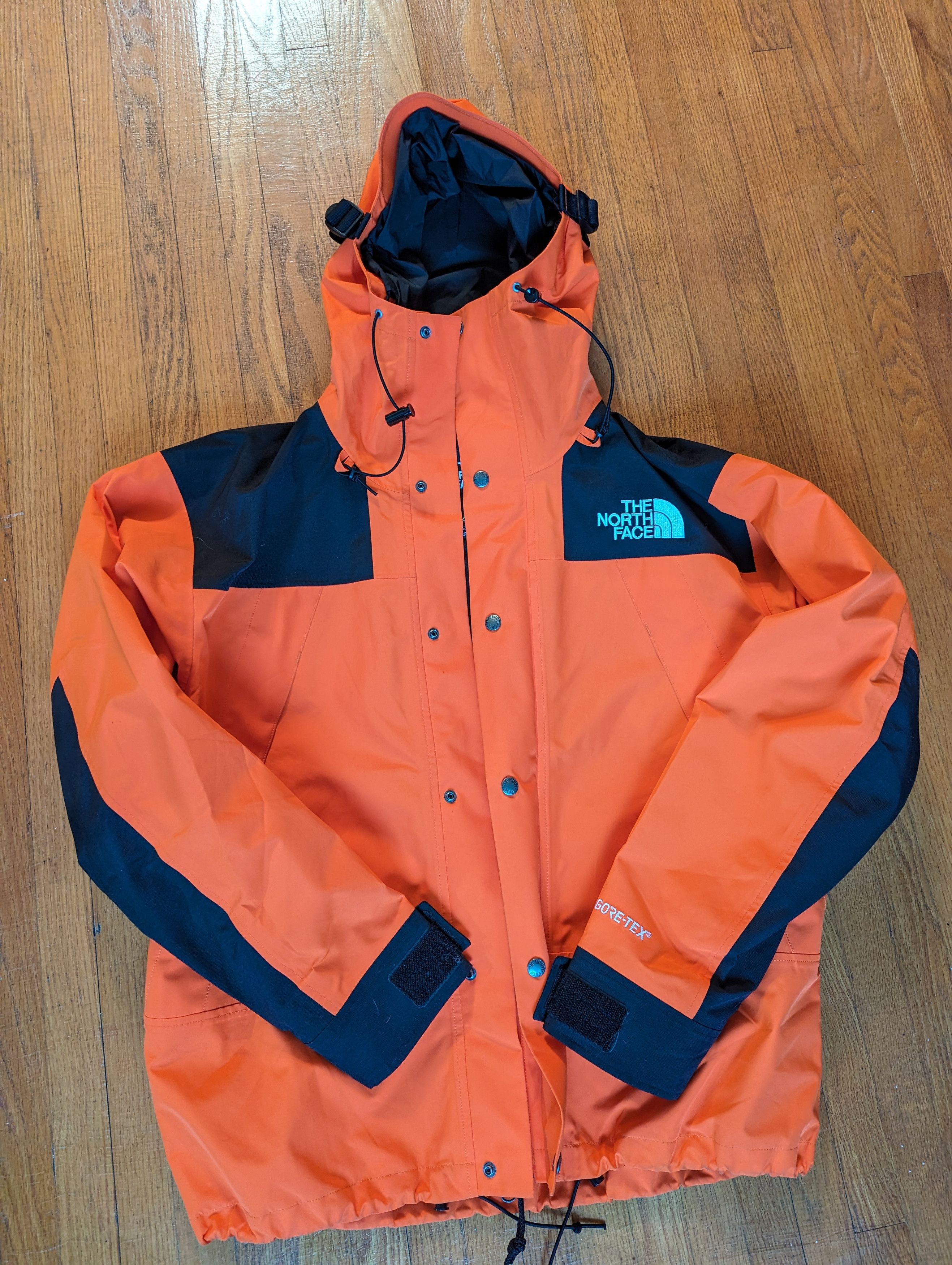 image of The North Face Mountain Jacket Persian Orange, Men's (Size Medium)