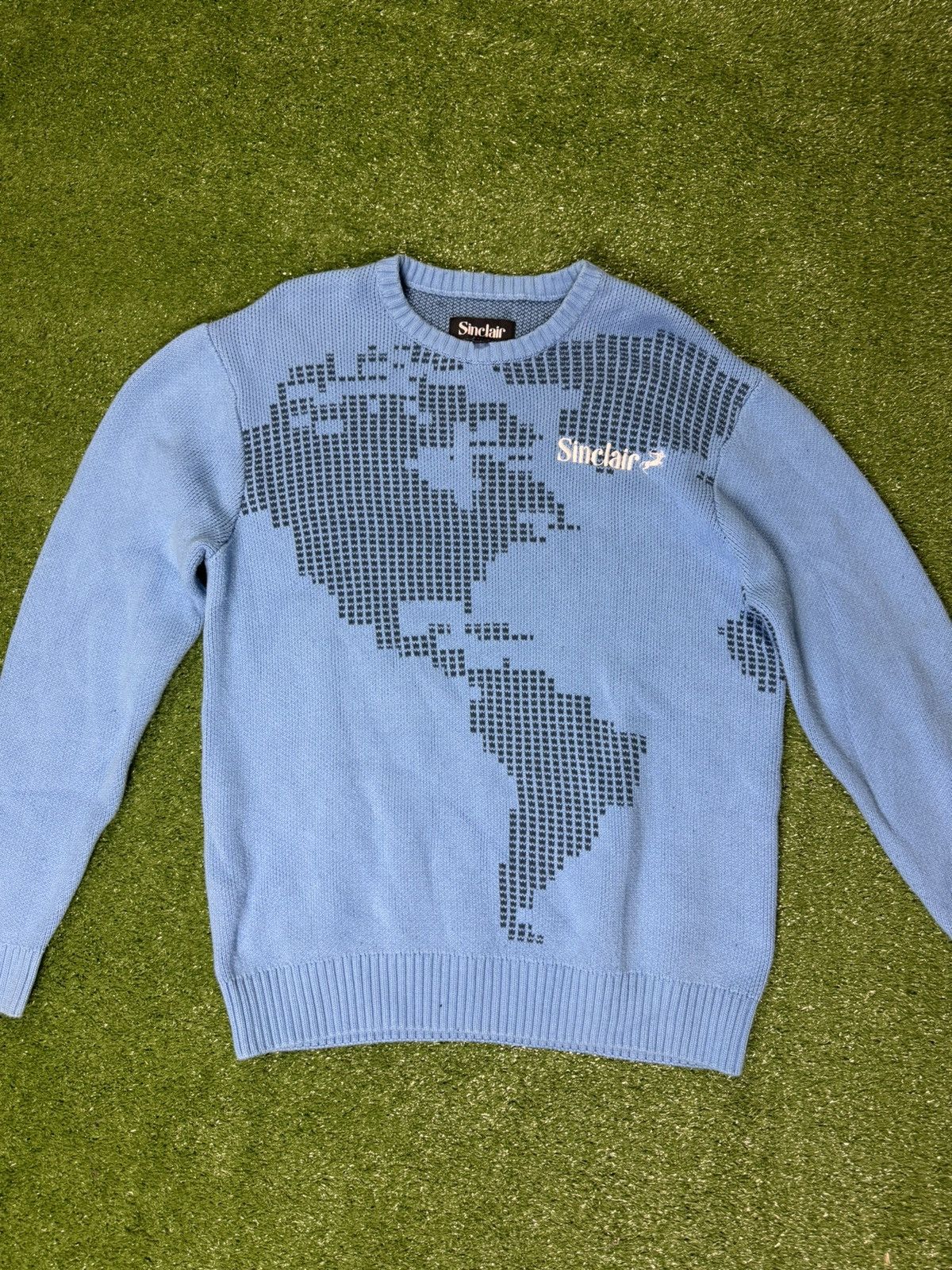 Sinclair Global Sinclair Global Intarsia Knit Sweater Size US S / EU 44-46 / 1 - 2 Thumbnail