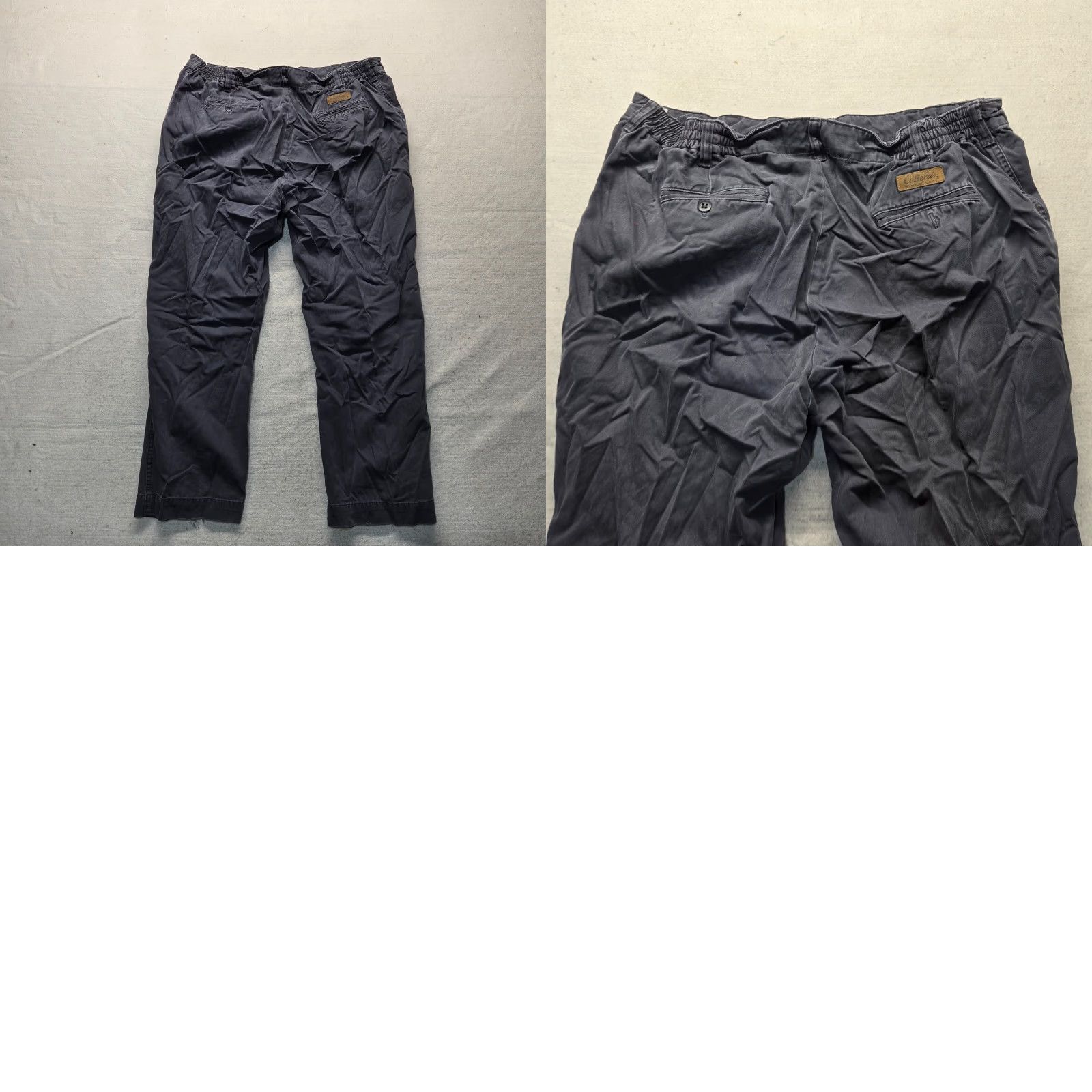 Vintage Cabela's Pants Mens 40" Waist 30" Inseam Gray Chino Style Straight Fit Casual Regular Size US 40 / EU 56 - 8 Thumbnail