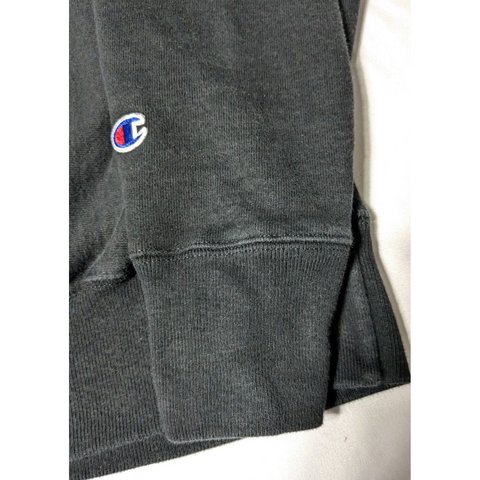 Champion VINTAGE CHAMPION REVERSE WEAVE Men Medium Black Logo Pullover Sweatshirt Size US M / EU 48-50 / 2 - 7 Thumbnail