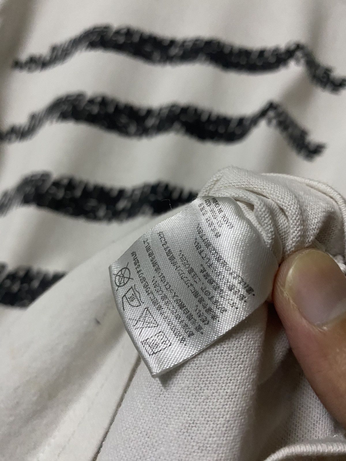 Number (N)ine NUMBER (N)INE Motion Monogram Tshirt Size US M / EU 48-50 / 2 - 7 Thumbnail