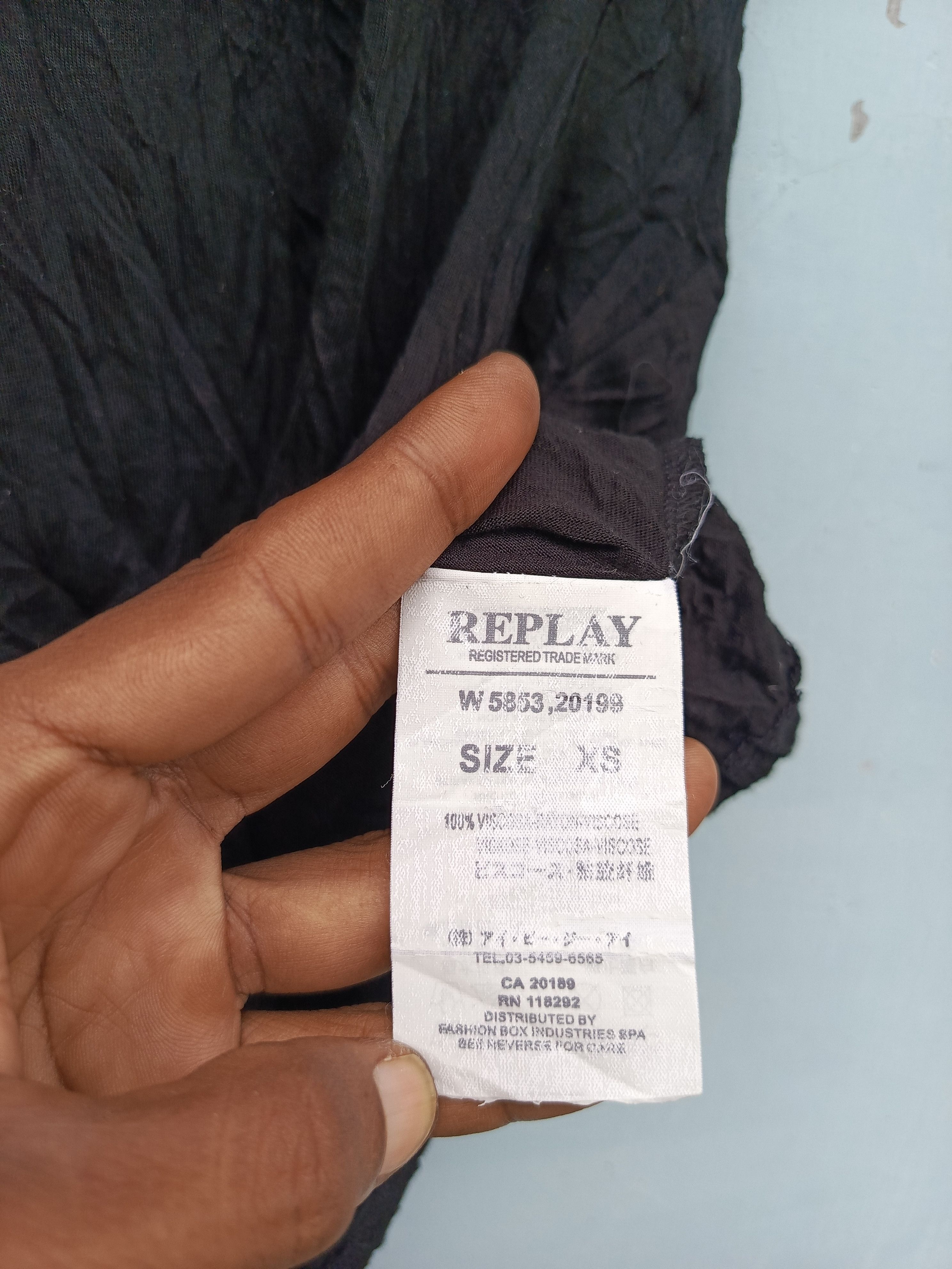Japanese Brand Replay ros print sleeveless t-shirts Size XS / US 0-2 / IT 36-38 - 10 Thumbnail