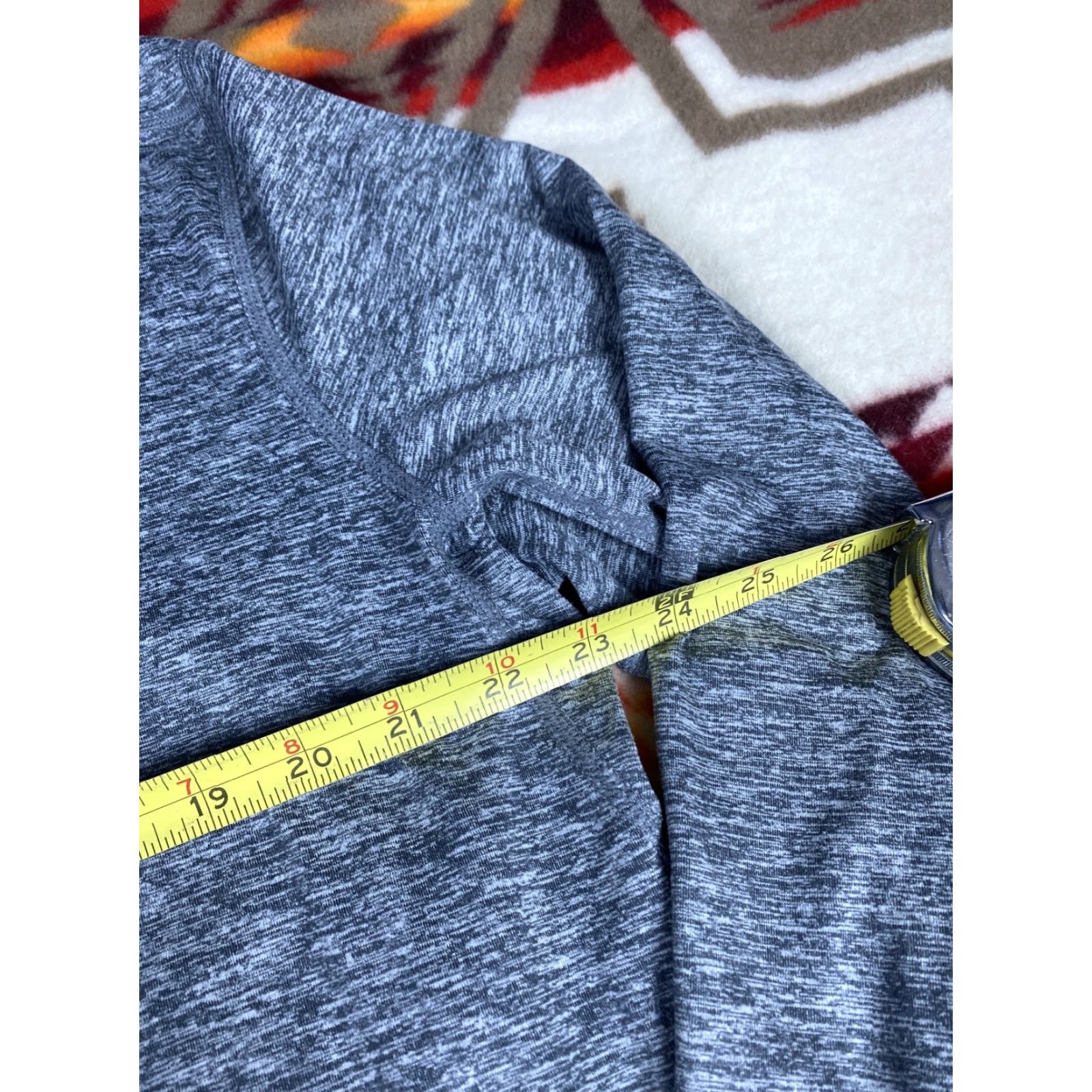 Nike Nike Dri Fit Running 1/4 Zip Long Sleeve Heather Gray Shirt Mens XL Size US XL / EU 56 / 4 - 5 Thumbnail