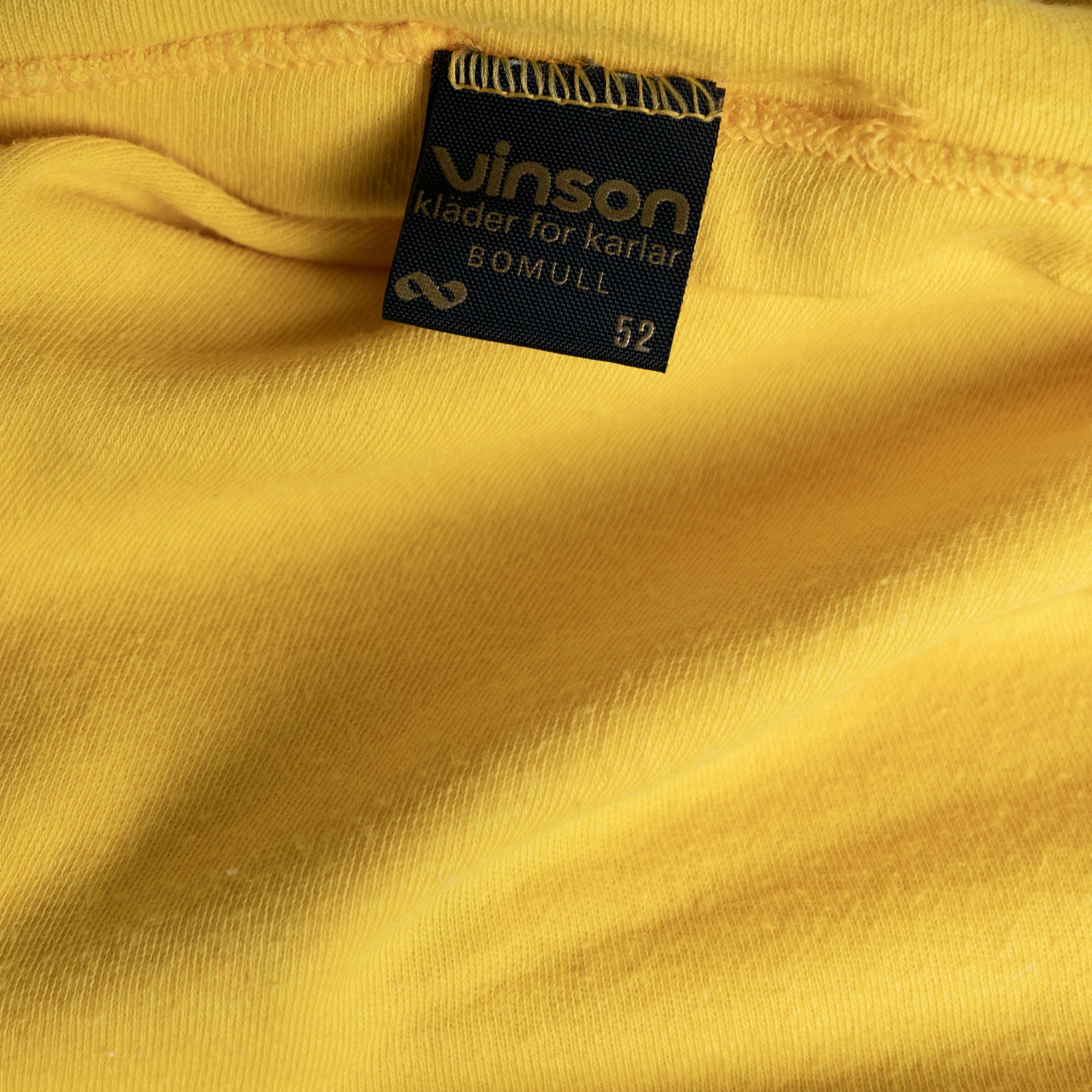 Vintage Vintage 1970's Sweeden Crest Tee Shirt Size US L / EU 52-54 / 3 - 3 Thumbnail